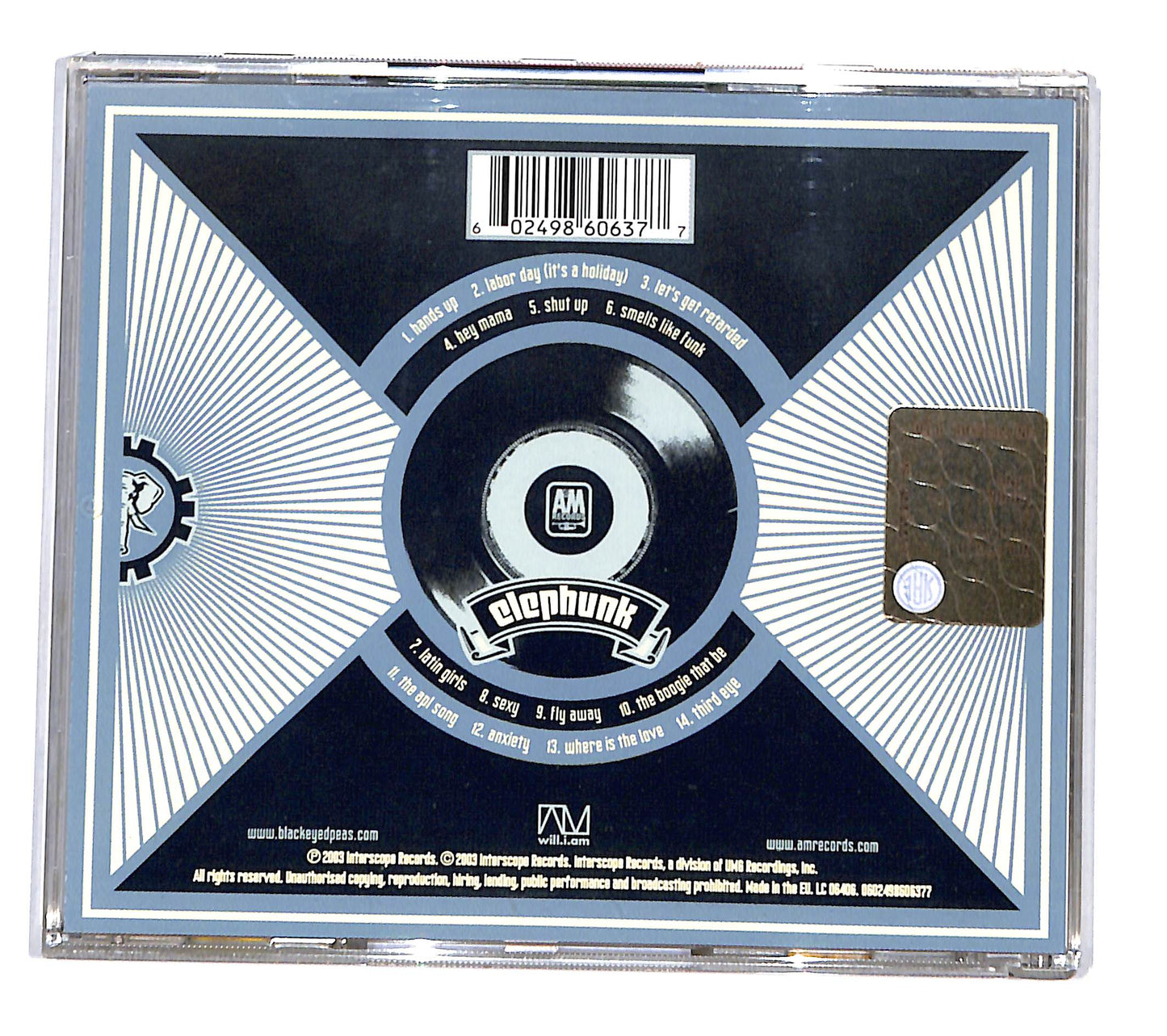 EBOND The Black Eyed Peas - Elephunk CD CD135922