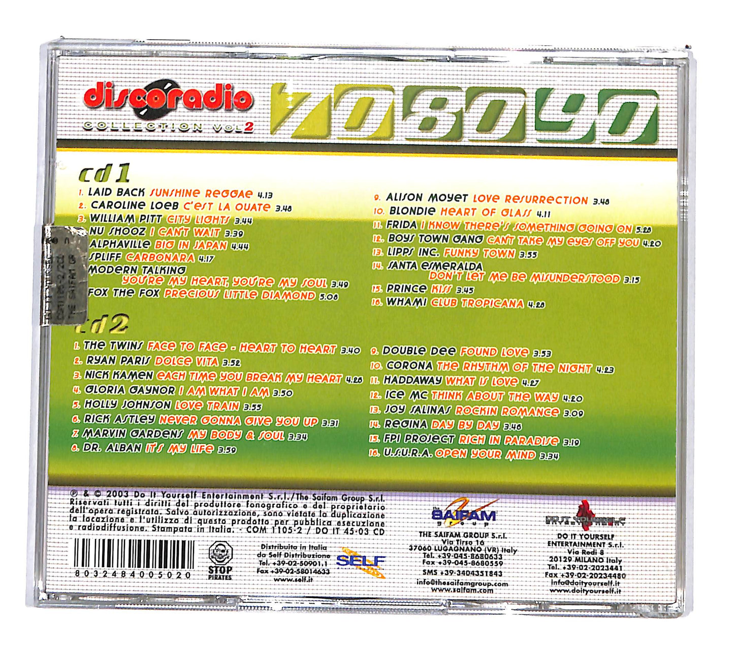 EBOND Various - Discoradio Collection Vol 2 CD CD135925