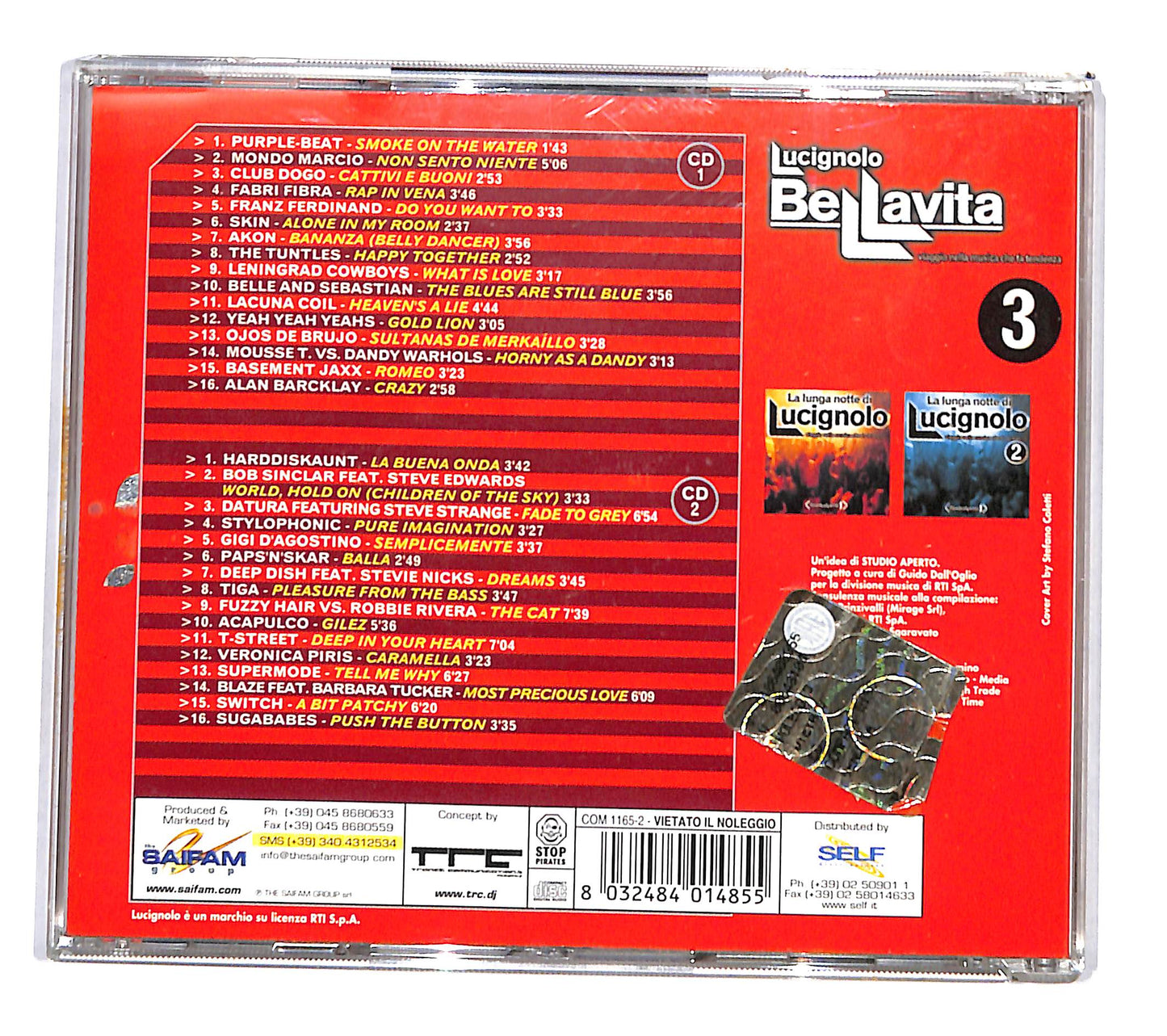 EBOND Various - Lucignolo Bellavita 3 CD CD135934