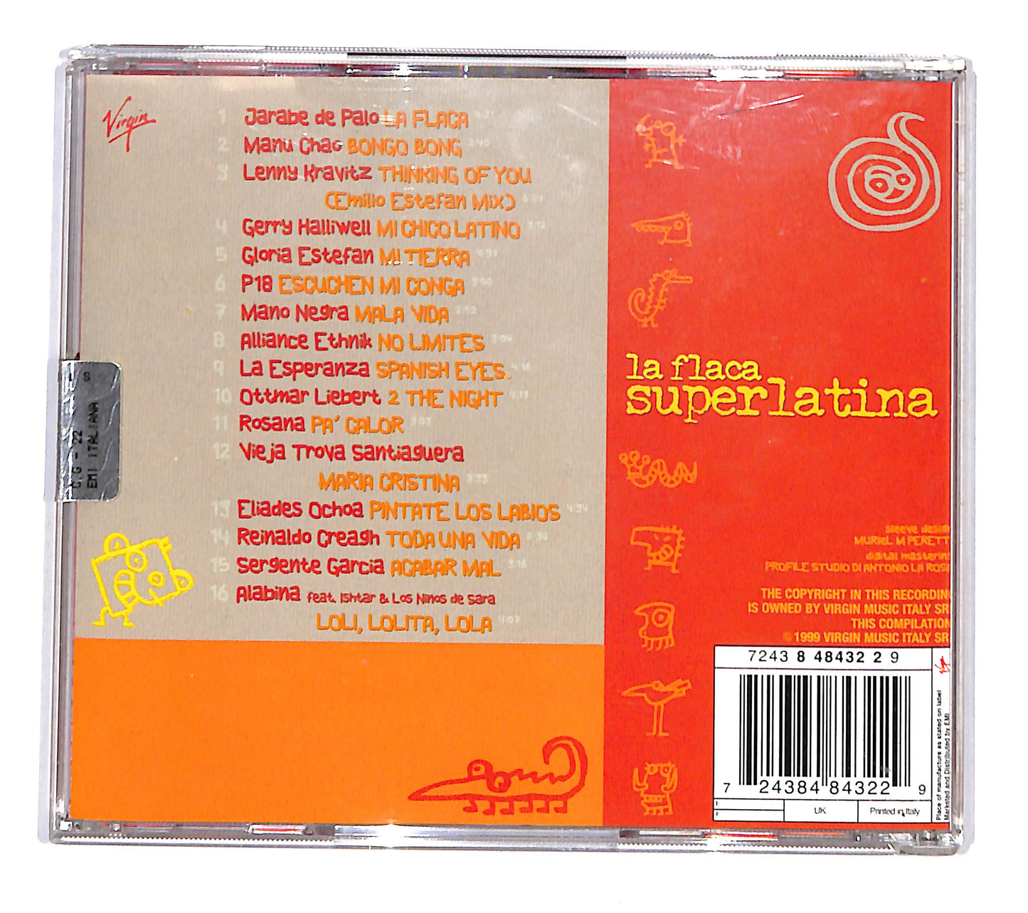 EBOND Various - La Flaca Superlatina ALBUM JEWEL CASE CD CD135948