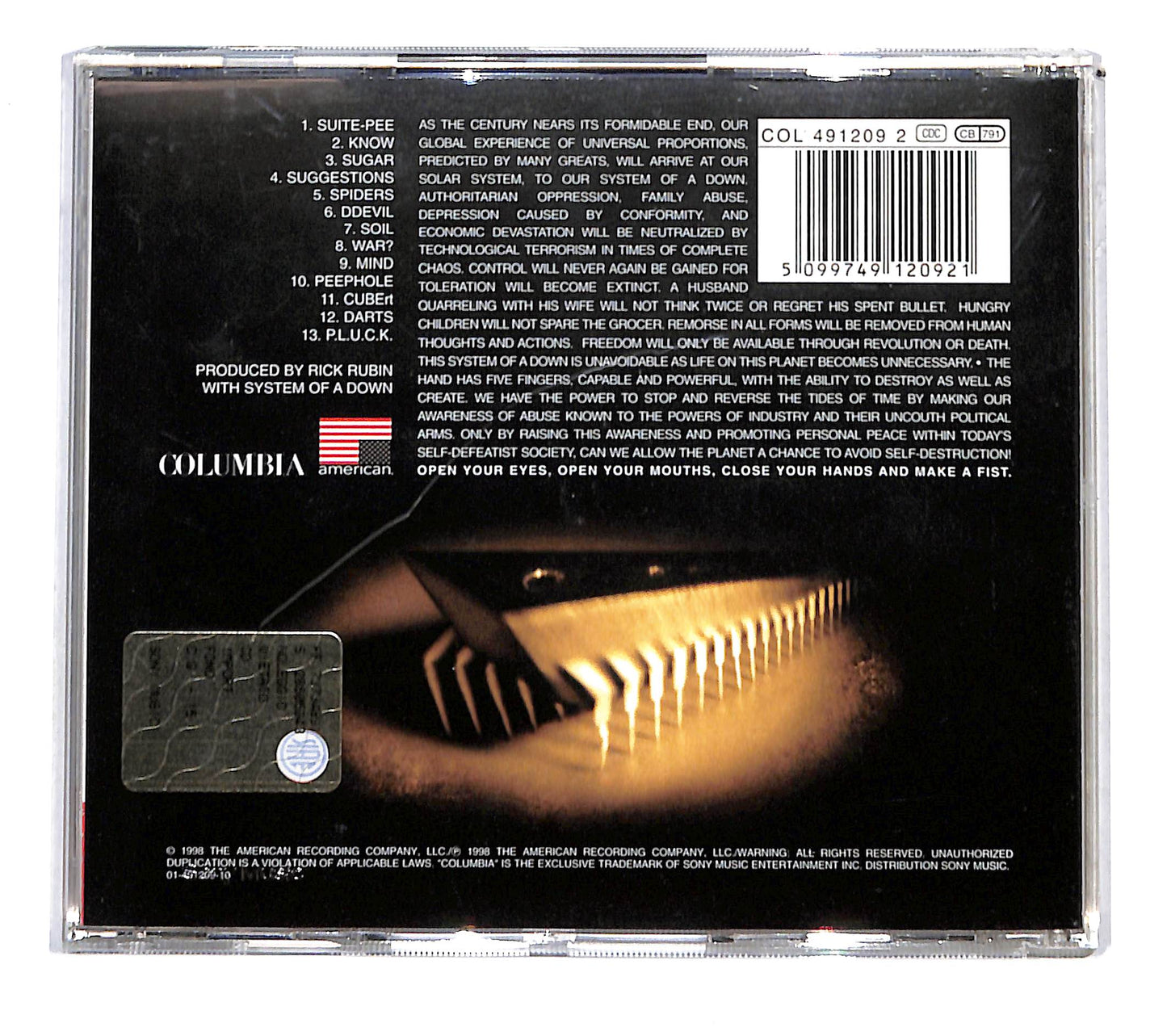 EBOND System Of A Down - System Of A Down CD CD135960