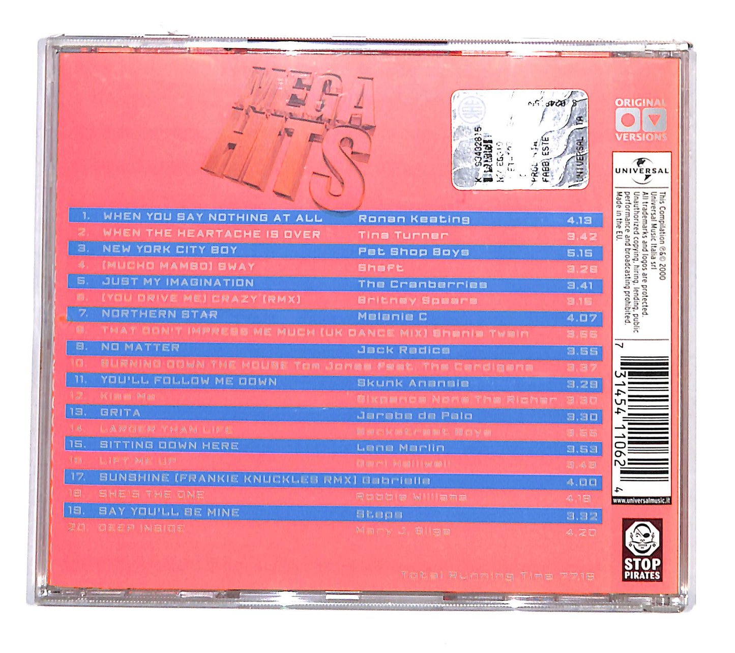 EBOND Mega Hits CD CD136003