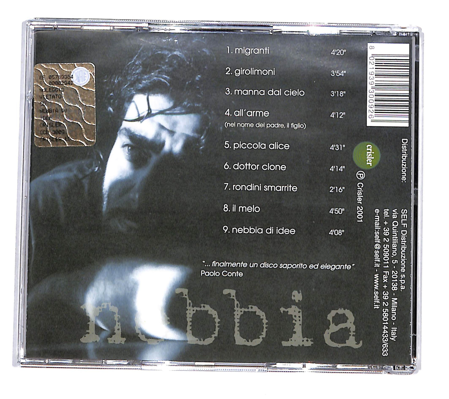 EBOND Mirco Menna - Nebbia Di Idee CD CD136016