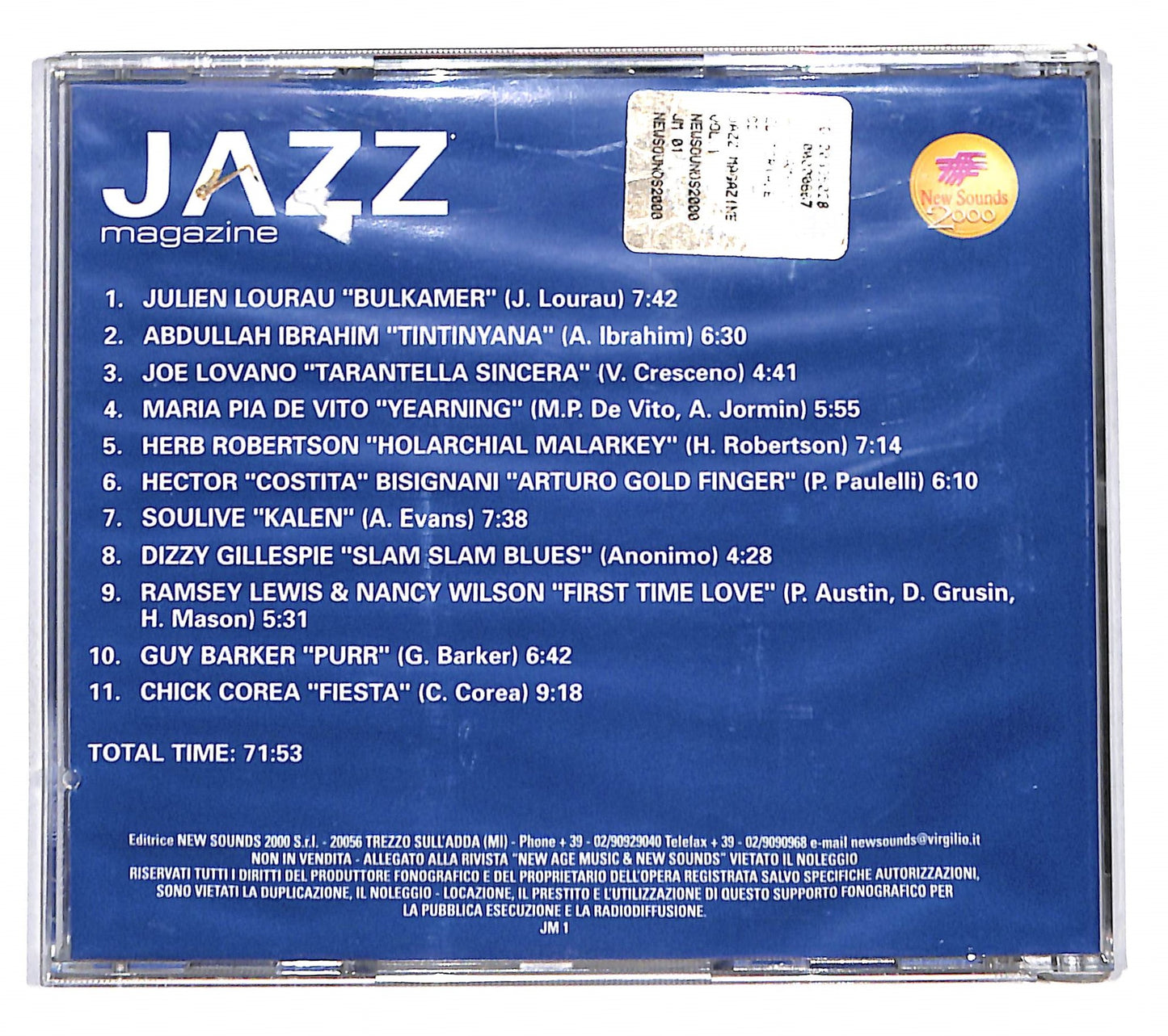 EBOND Various - Jazz Magazine Vol. 1 CD CD136023