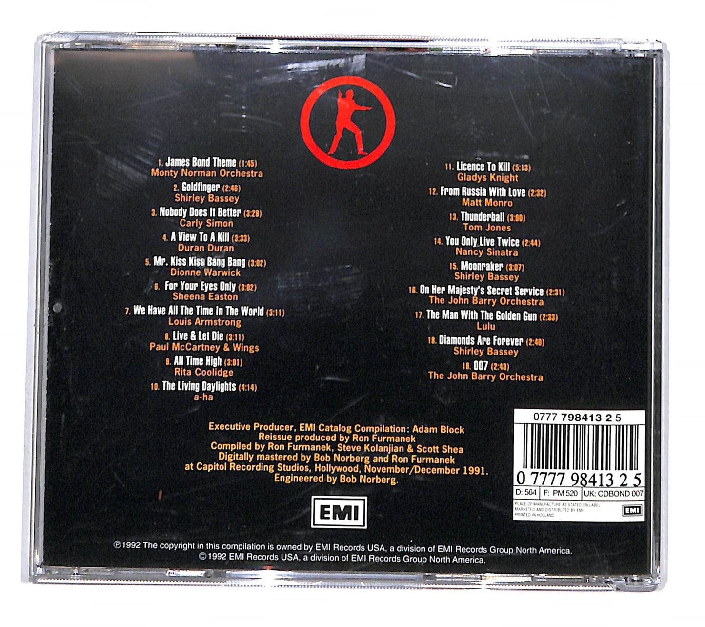EBOND Various - The Best Of James Bond (30th Anniversary Collection) CD CD136025