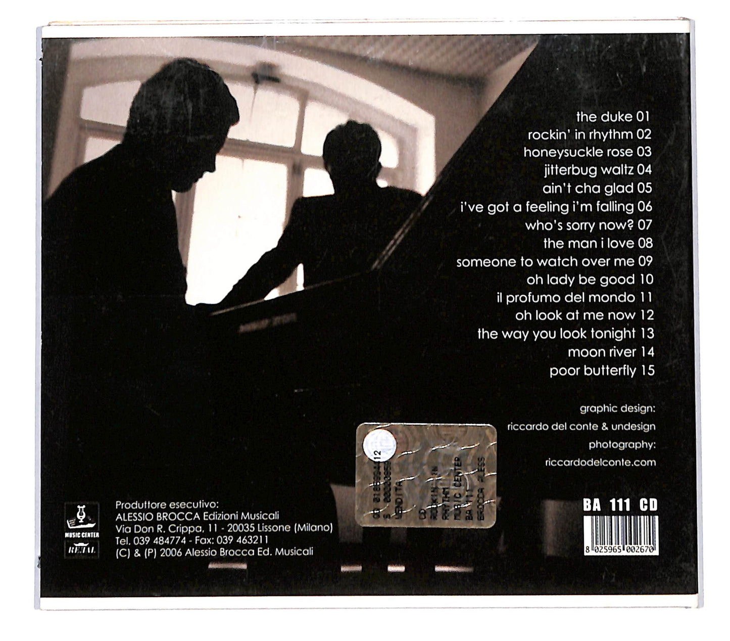 EBOND Paolo Alderighi - Rockin' In Rhythm DIGIPACK CD CD136106