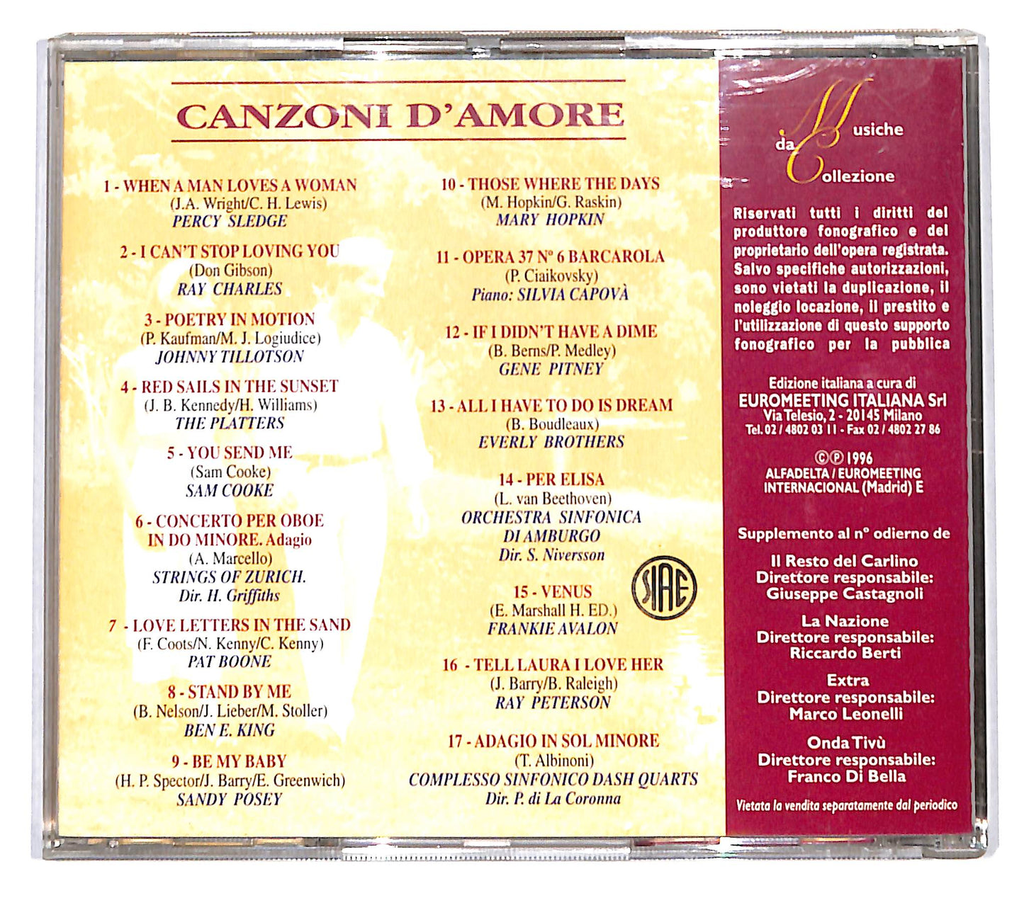 EBOND Various - Canzoni D’Amore CD CD136114