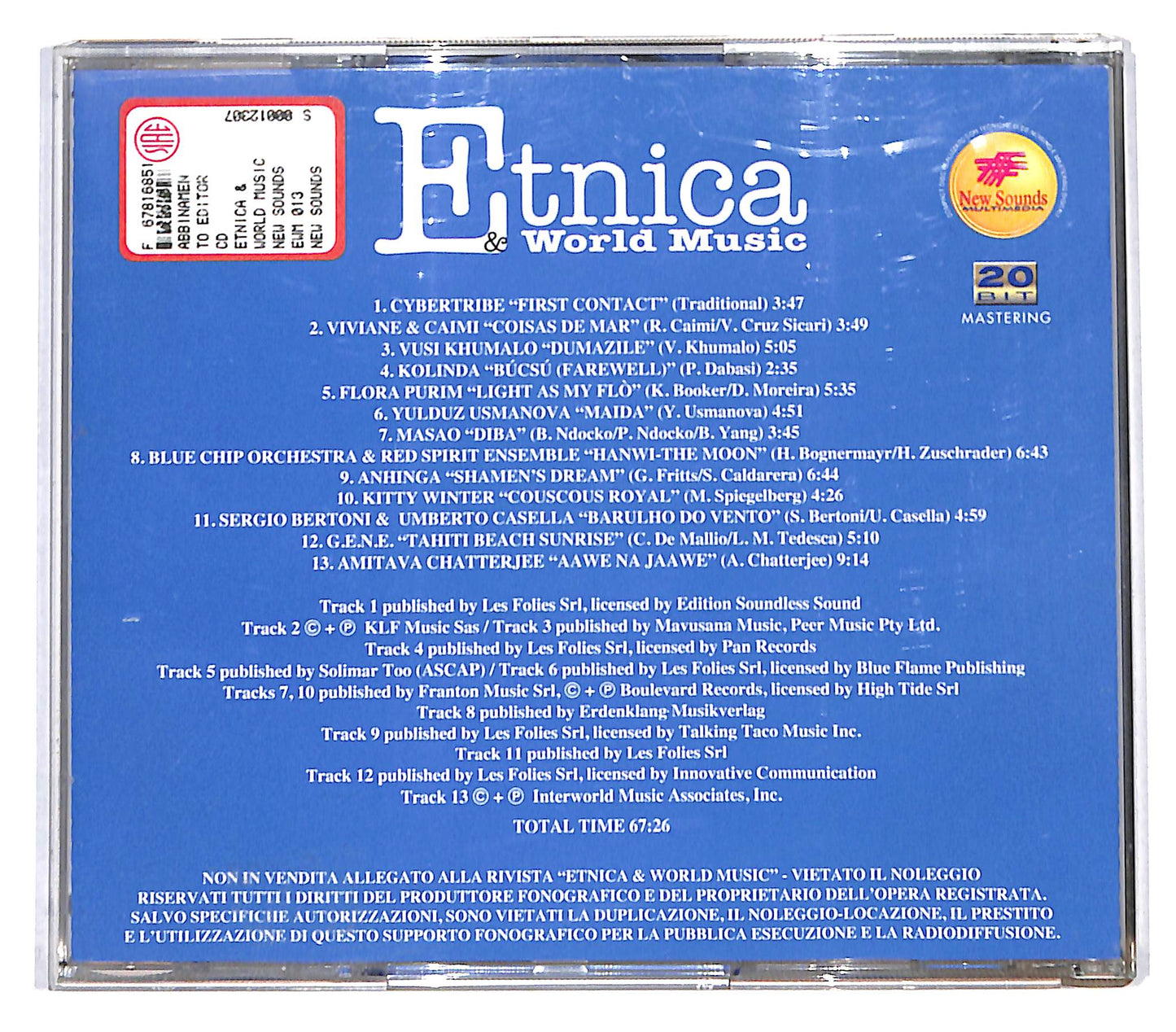 EBOND Various - Etnica & World Music Vol. 13 CD CD136129