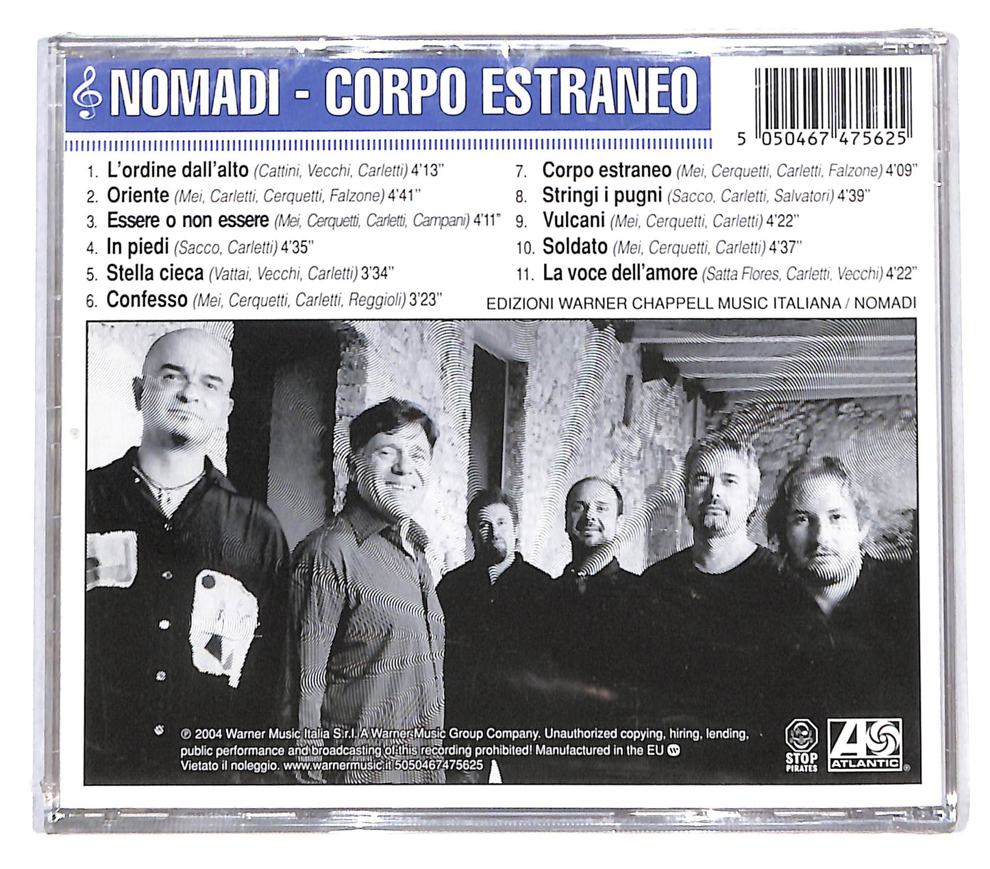 EBOND Nomadi - Corpo Estraneo CD CD136132