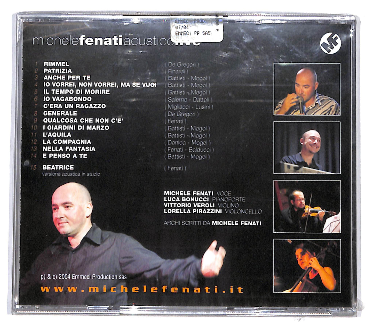 EBOND Michele Fenati - Acustico Live CD CD136141