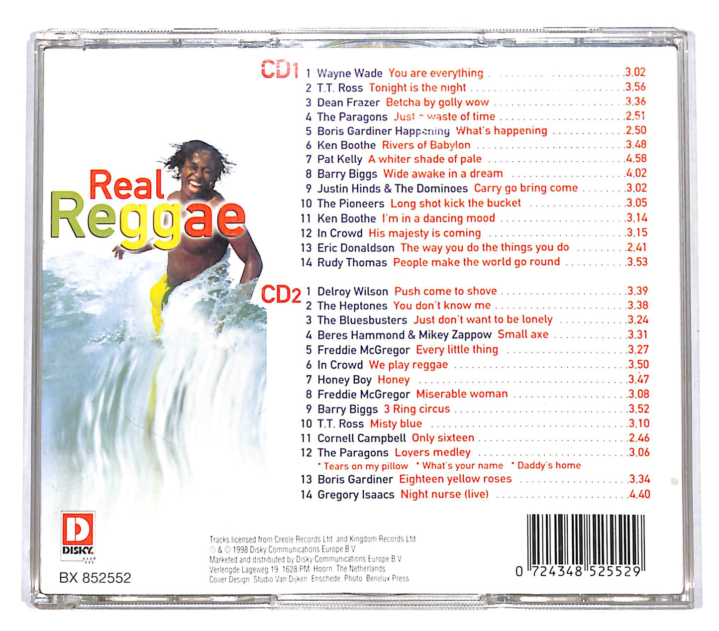 EBOND Various - Real Reggae CD CD136143
