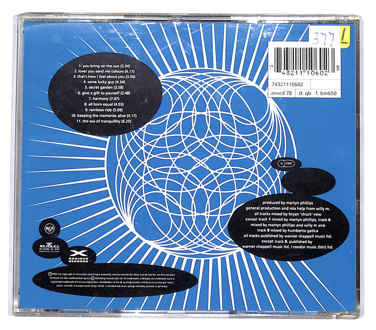 EBOND Londonbeat. - Harmony CD CD136151