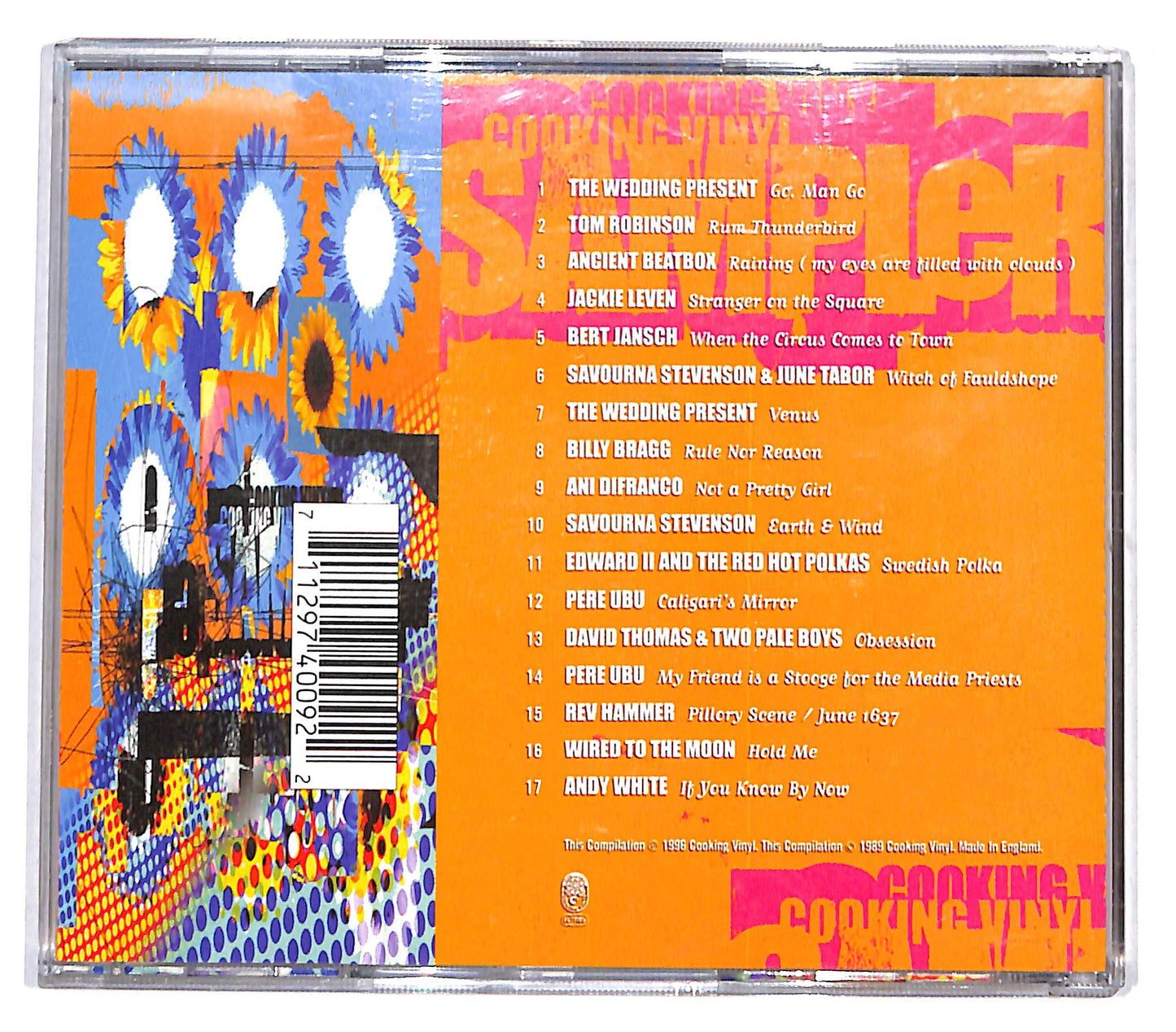 EBOND Various - Cooking Vinyl Sampler Volume 5 CD CD136154