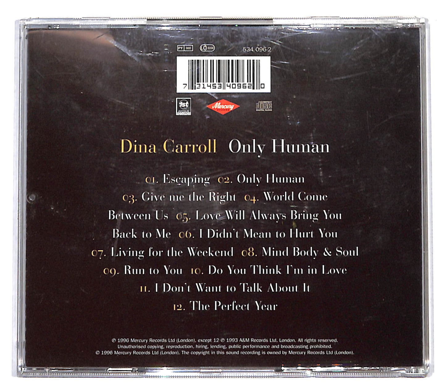 EBOND Dina Carroll - So Close CD CD136161