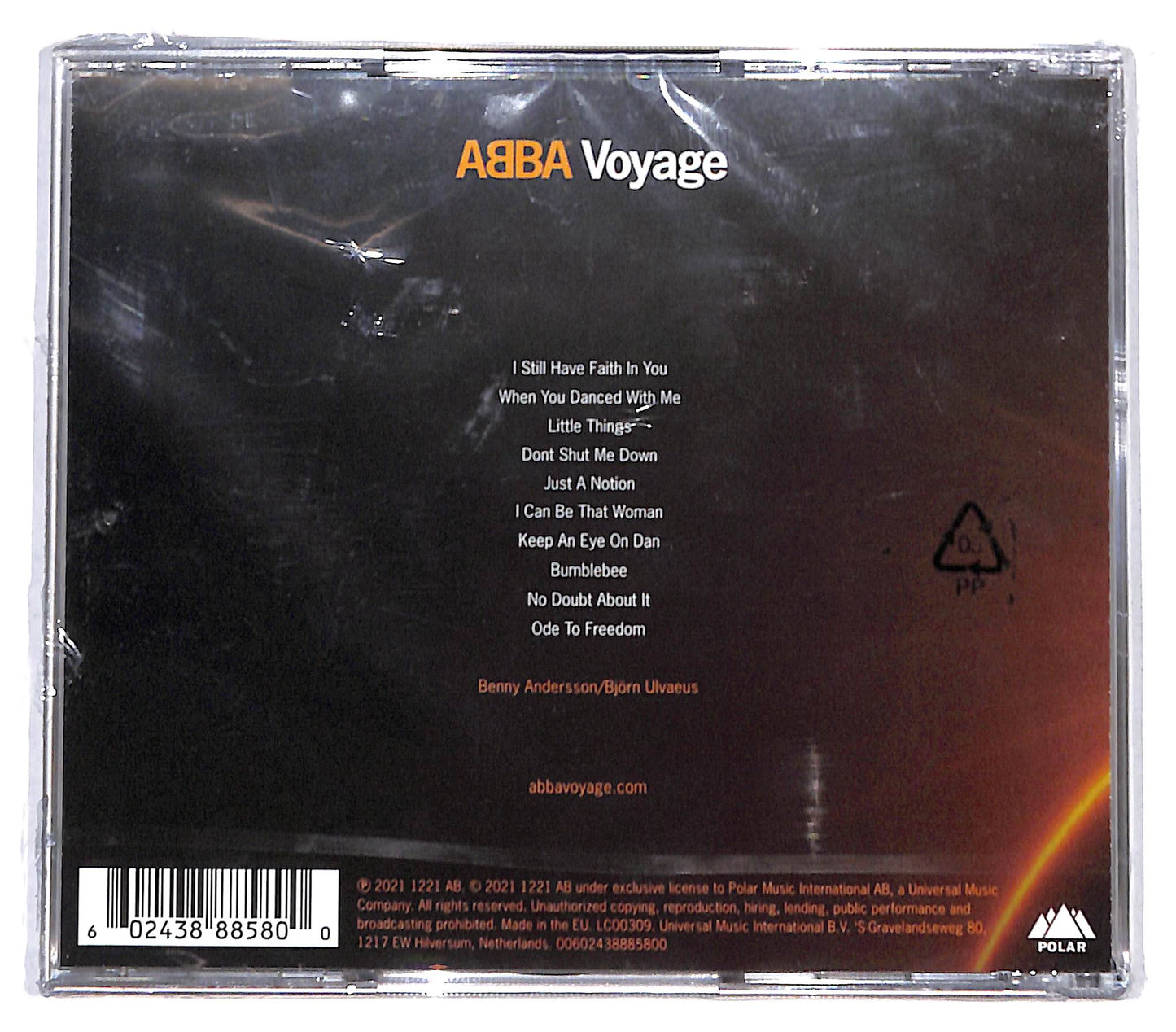 EBOND ABBA - Voyage CD CD136201