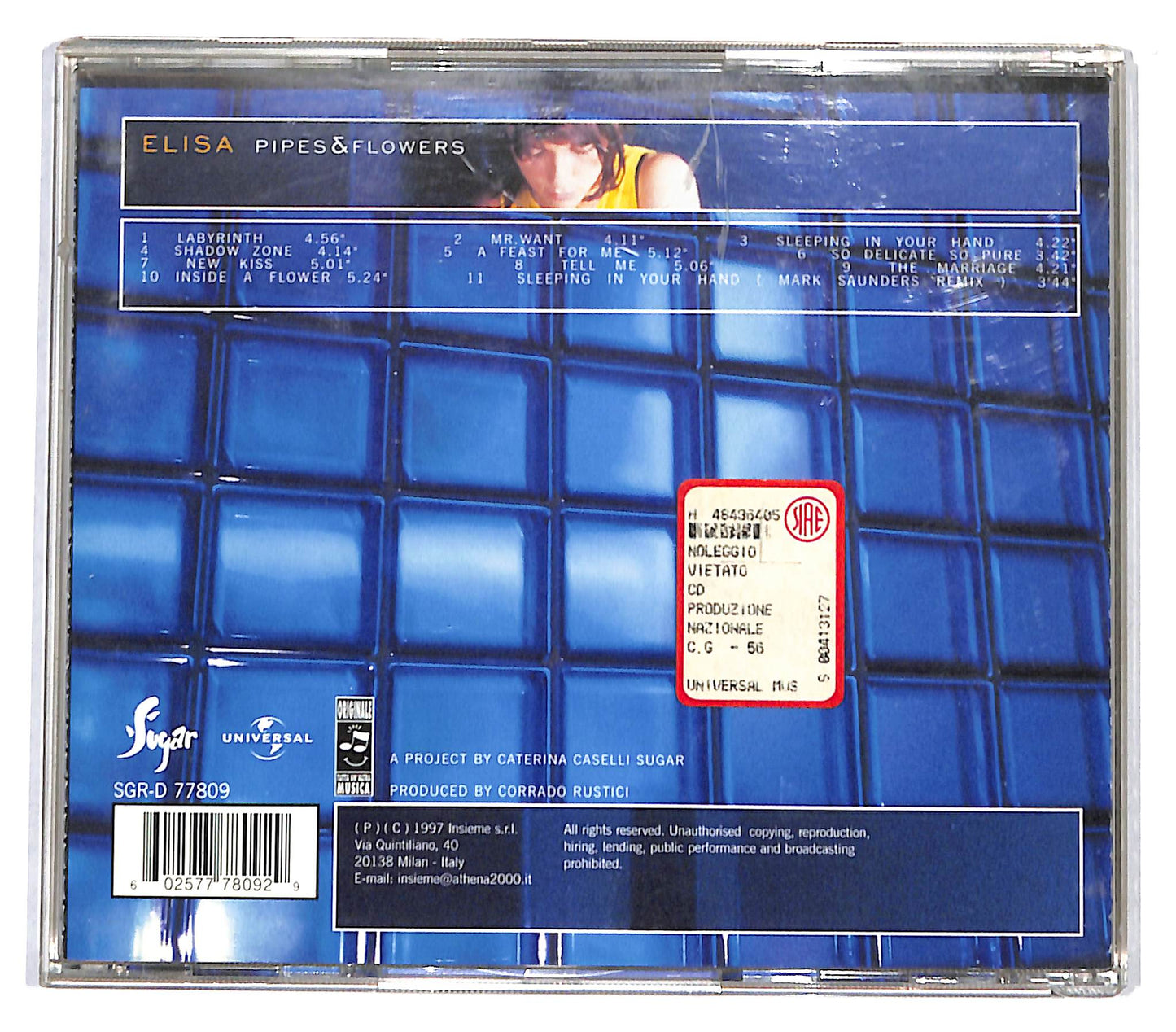 EBOND Elisa - Pipes & Flowers CD CD136208