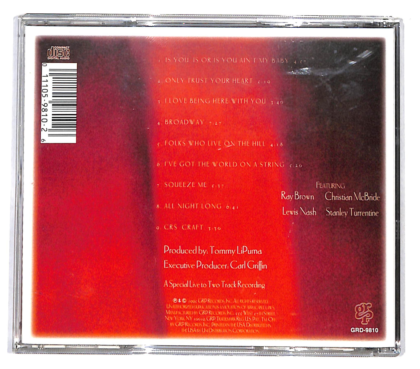 EBOND Diana Krall - Only Trust Your Heart CD CD136209