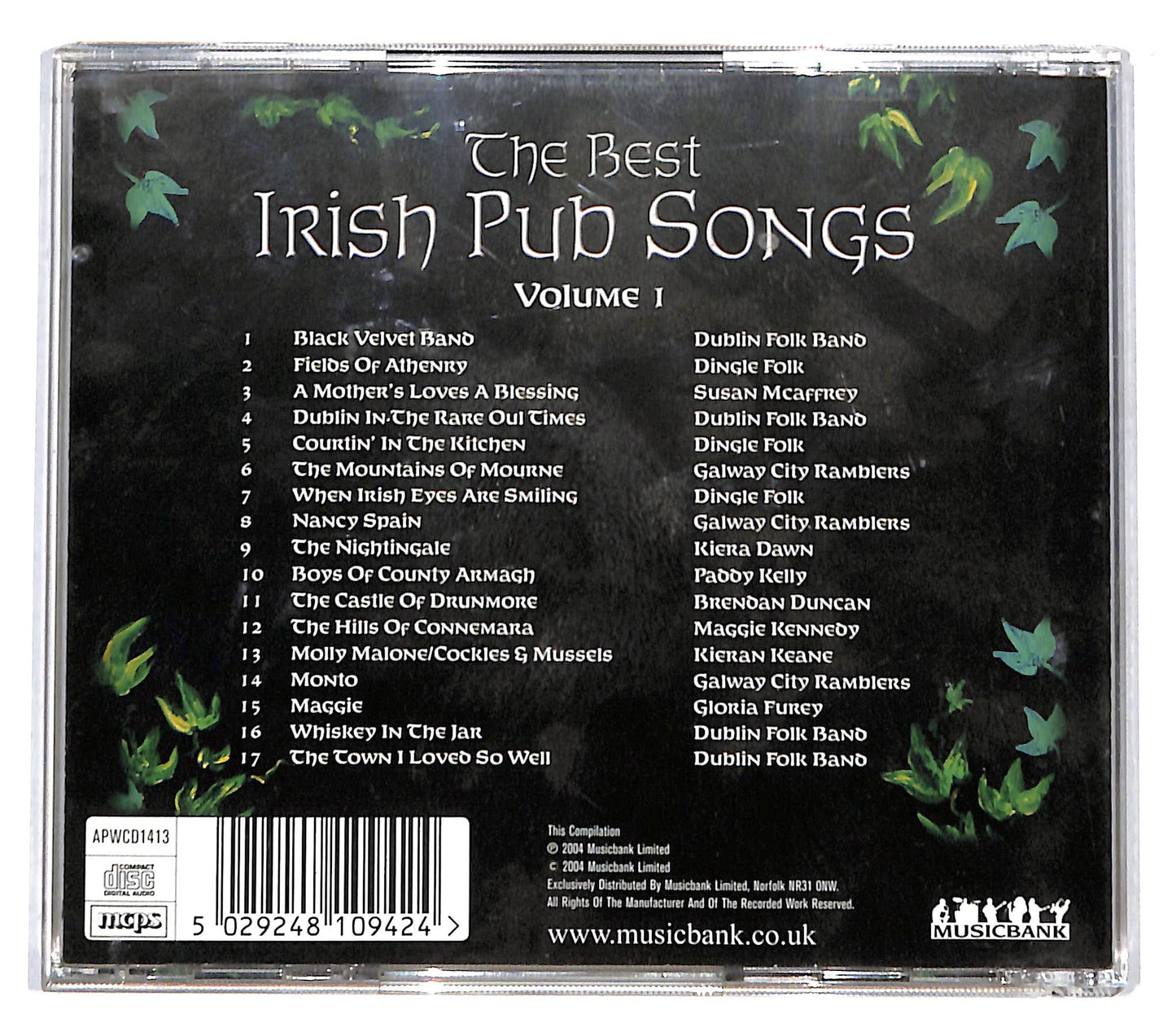 EBOND Various - The Best Irish Pub Songs - Volume 1 CD CD136213