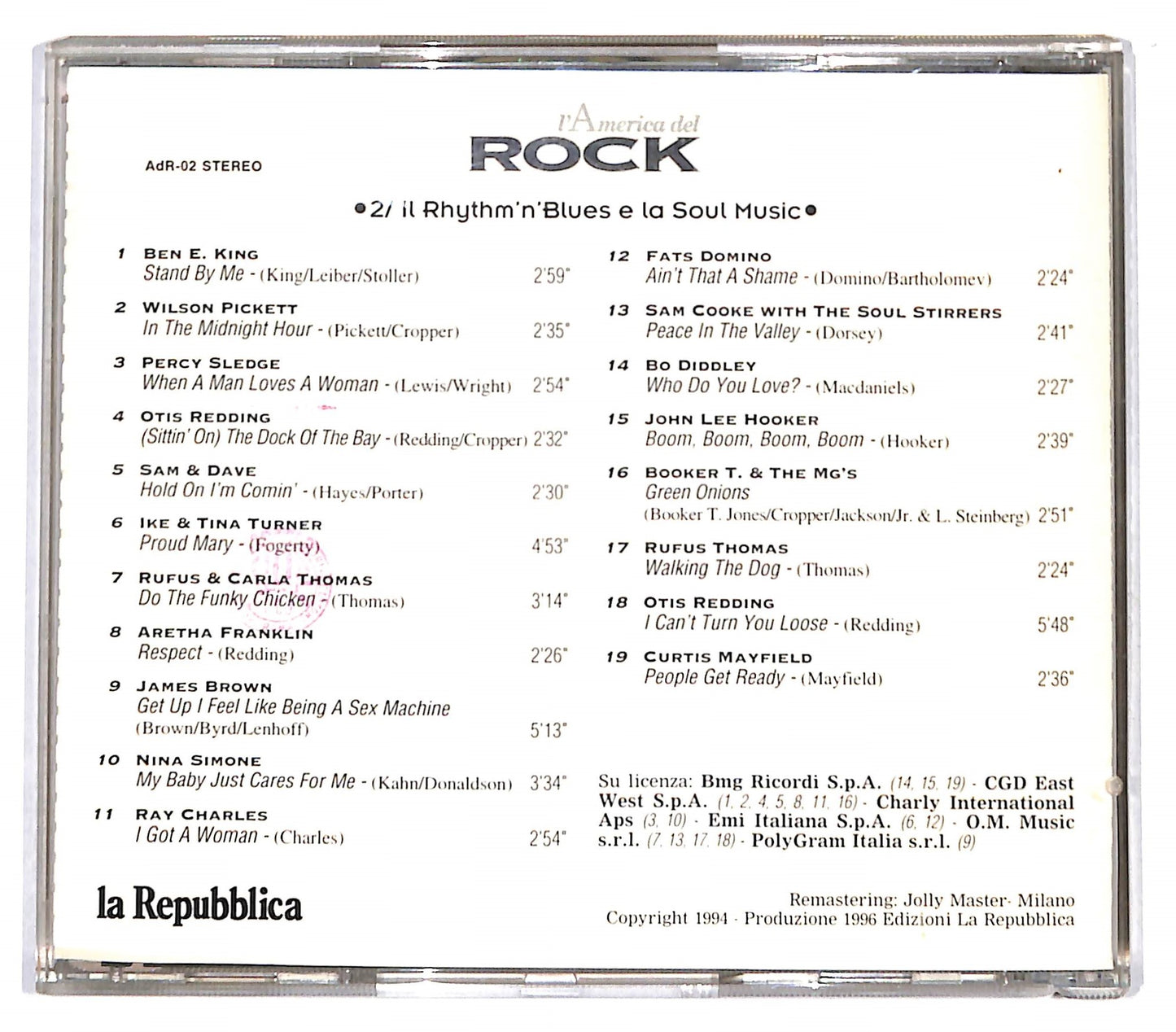 EBOND Various - Il Rhythm 'N' Blues E La Soul Music CD CD136217