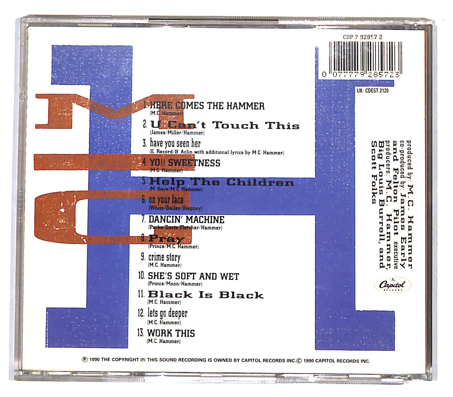 EBOND MC Hammer - Please Hammer Don't Hurt 'Em CD CD136222