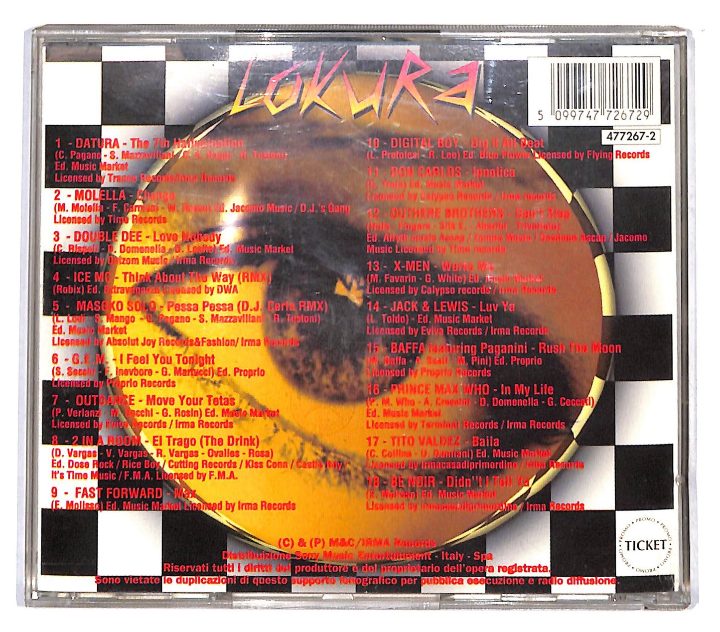 EBOND Various - Lokura CD CD136225