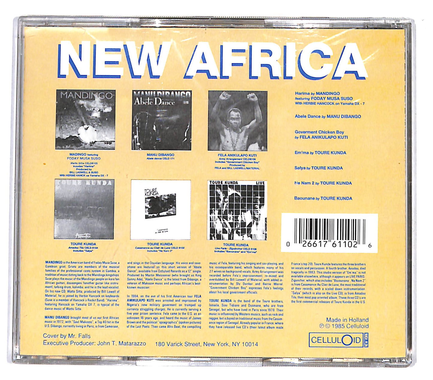 EBOND Various - New Africa CD CD136228