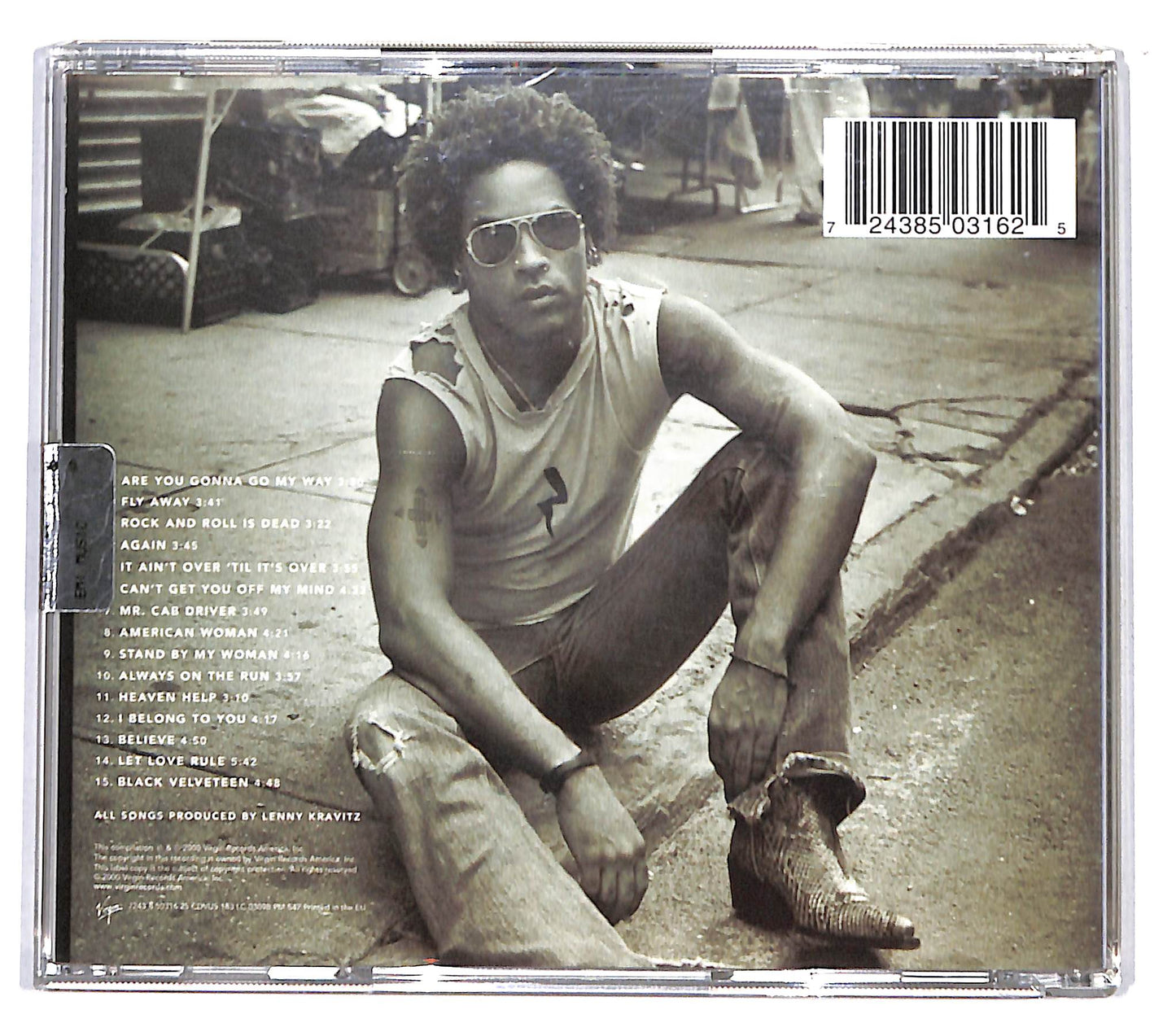 EBOND Lenny Kravitz - Greatest Hits CD CD136229