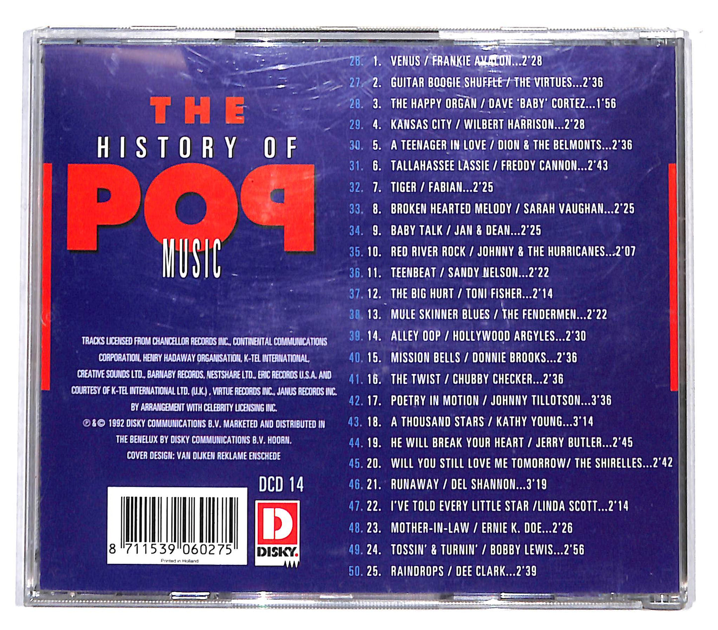 EBOND Various - The History Of Pop Music VOL.2 CD CD136232