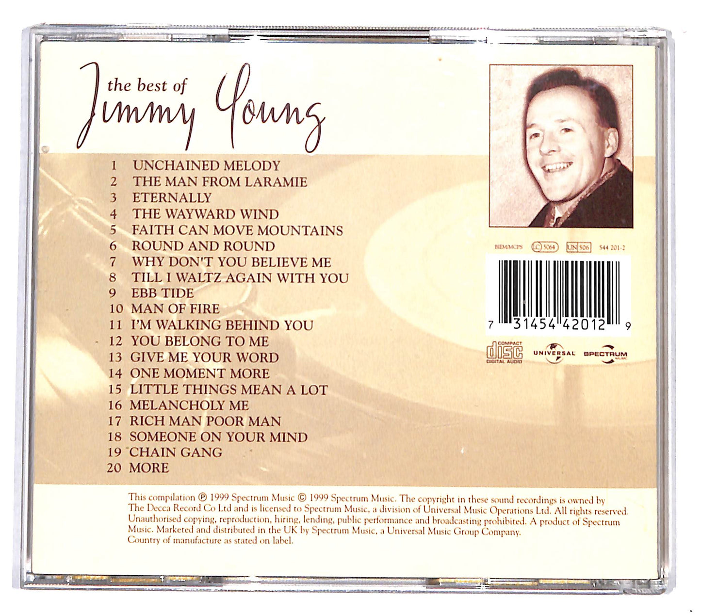 EBOND Jimmy Young - The Best Of Jimmy Young CD CD136243