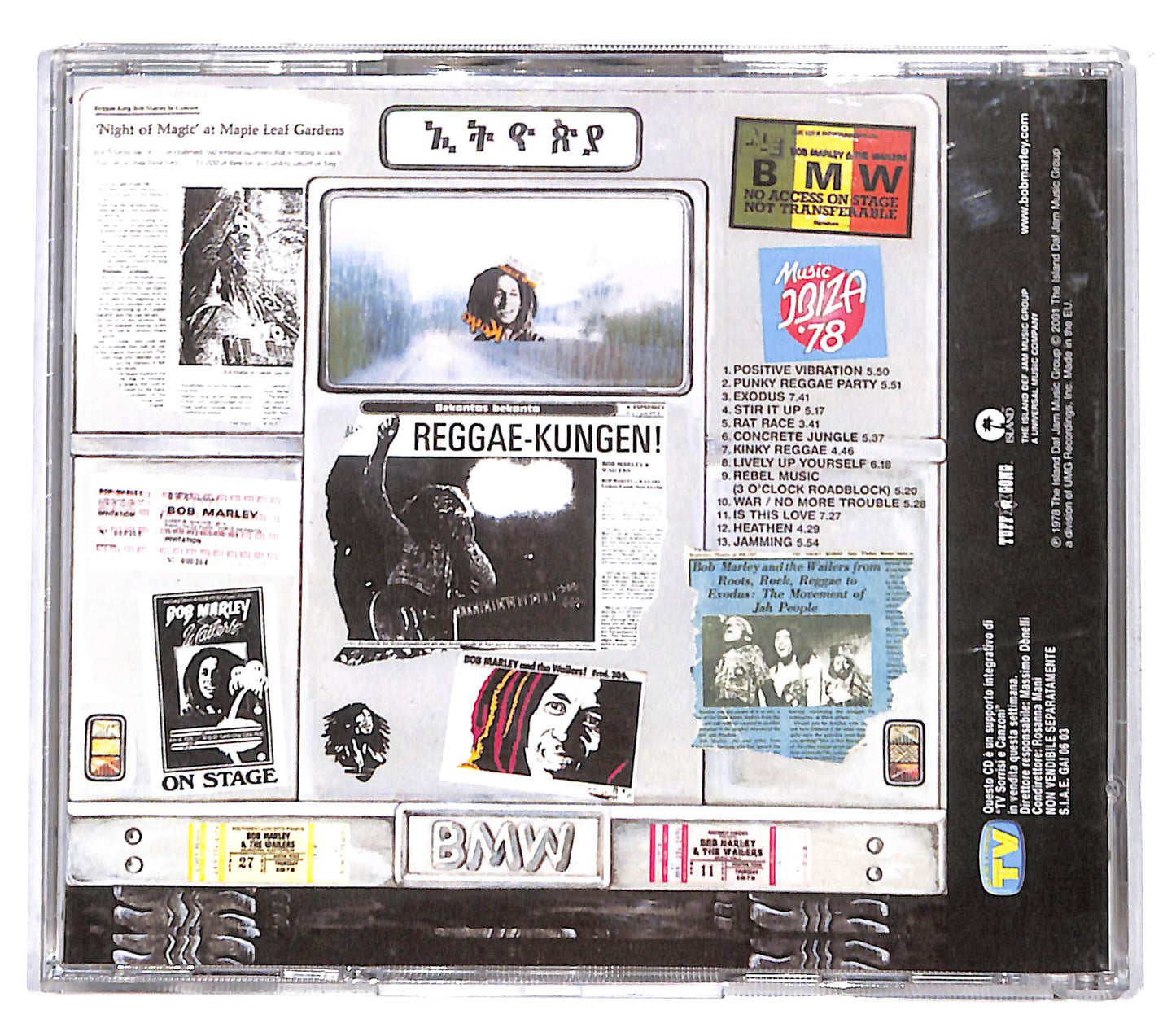 EBOND Bob Marley & The Wailers - Babylon By Bus EDITORIALE CD CD136248