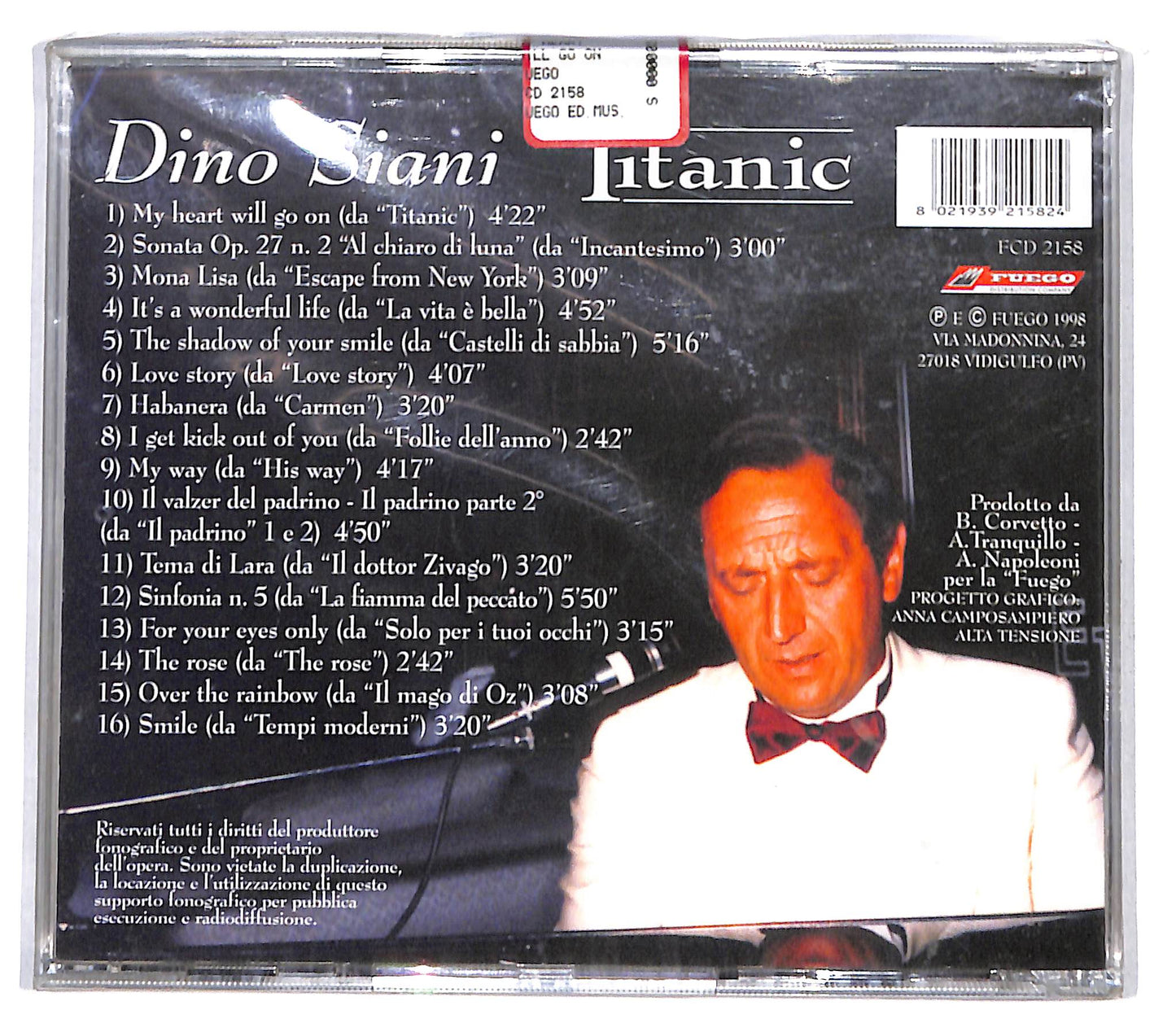 EBOND Dino Siani - Titanic CD CD136251