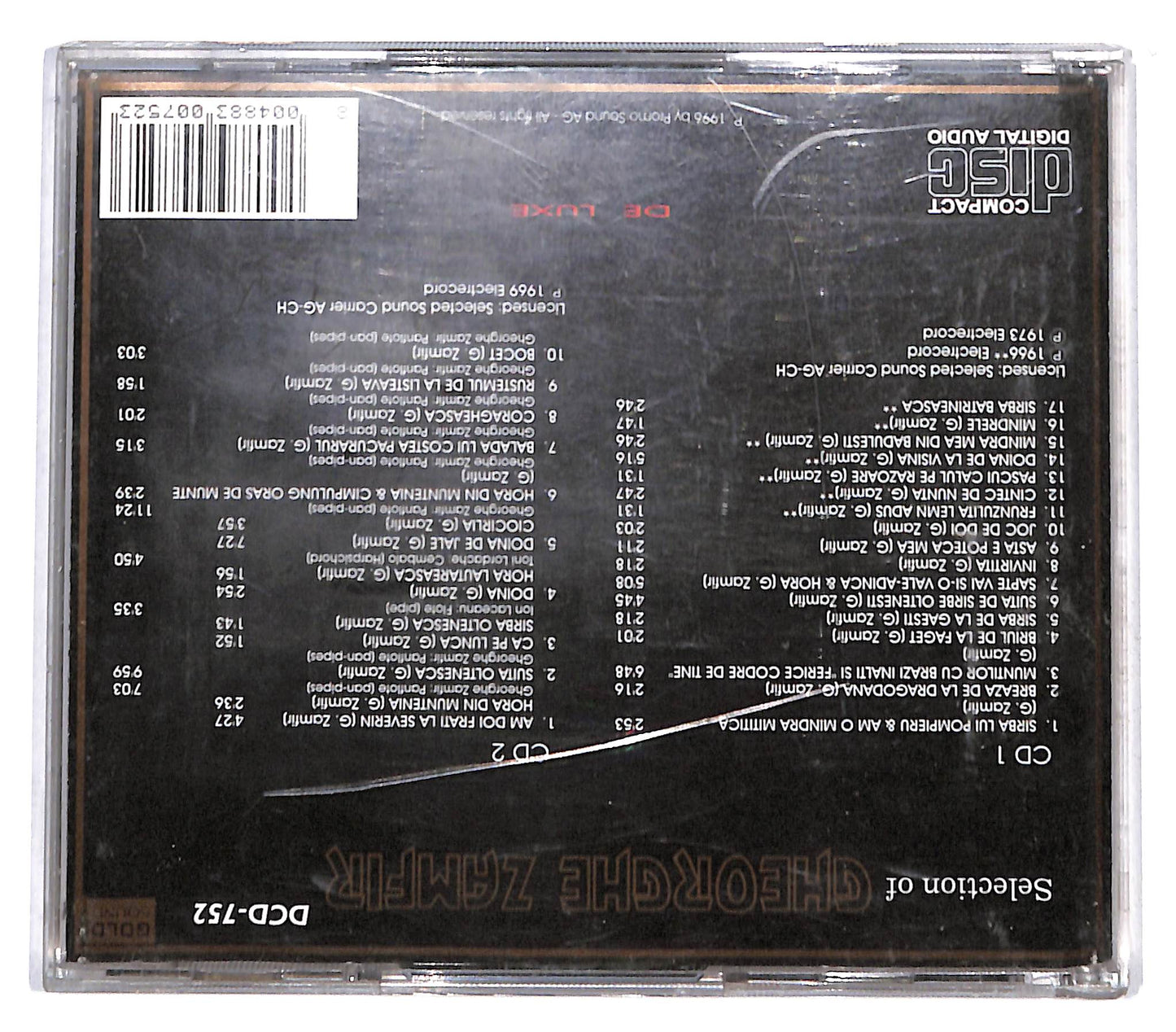 EBOND Gheorghe Zamfir - Selection Of Gheorghe Zamfir CD CD136313