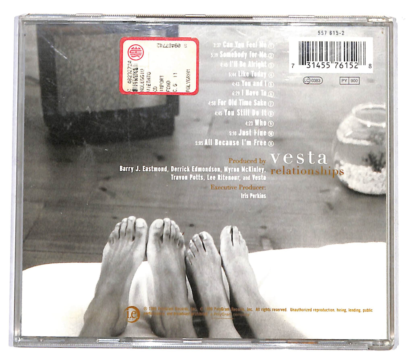 EBOND Vesta - Relationships CD CD136319