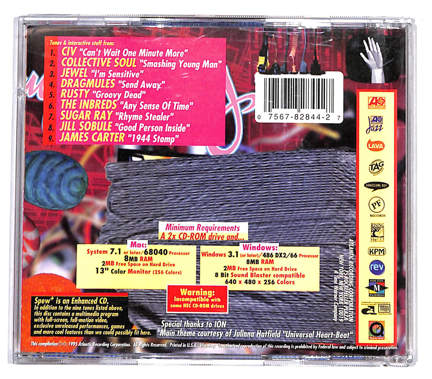 EBOND Various - Spew + CD CD136326