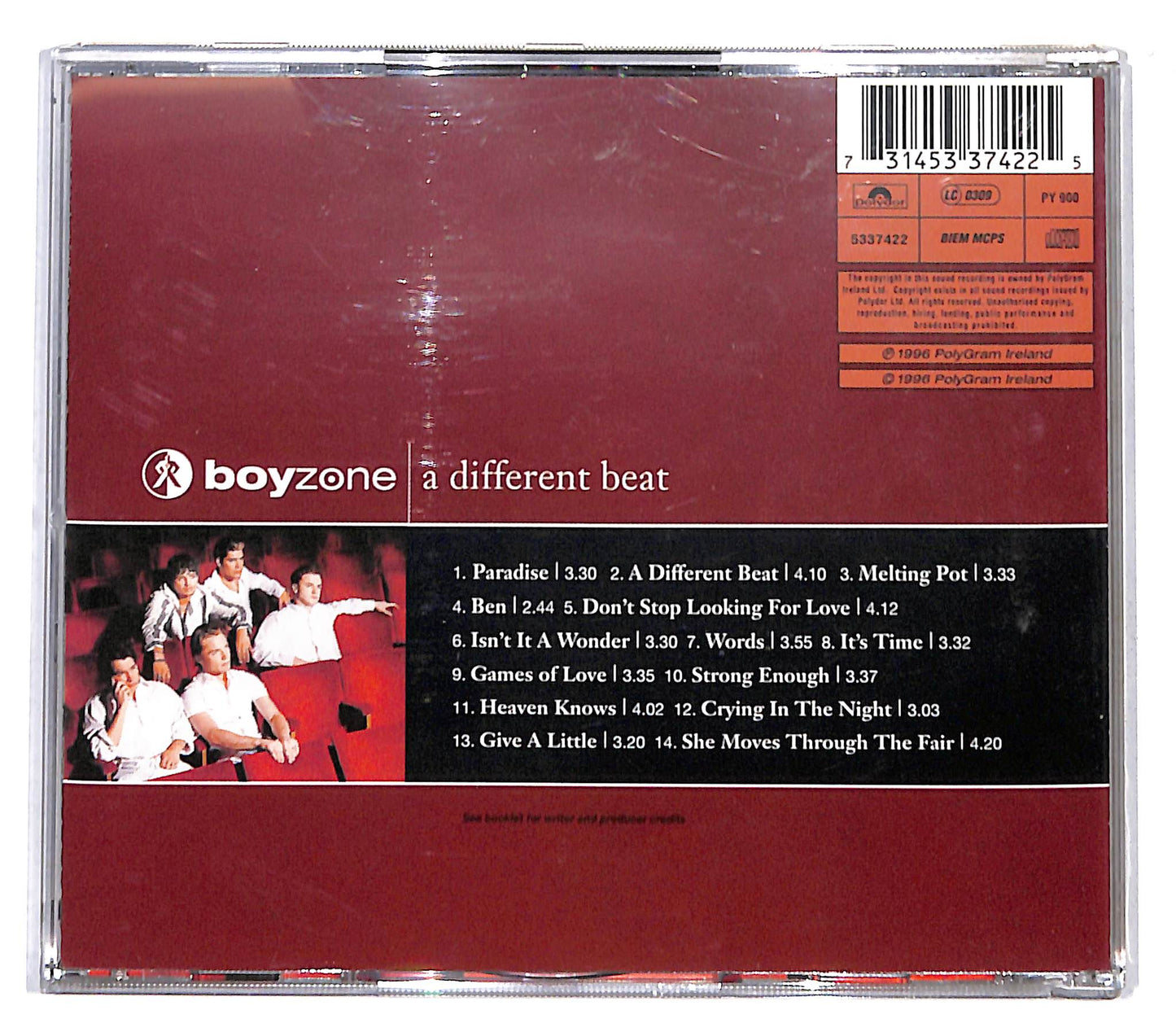 EBOND Boyzone - A Different Beat CD CD136328