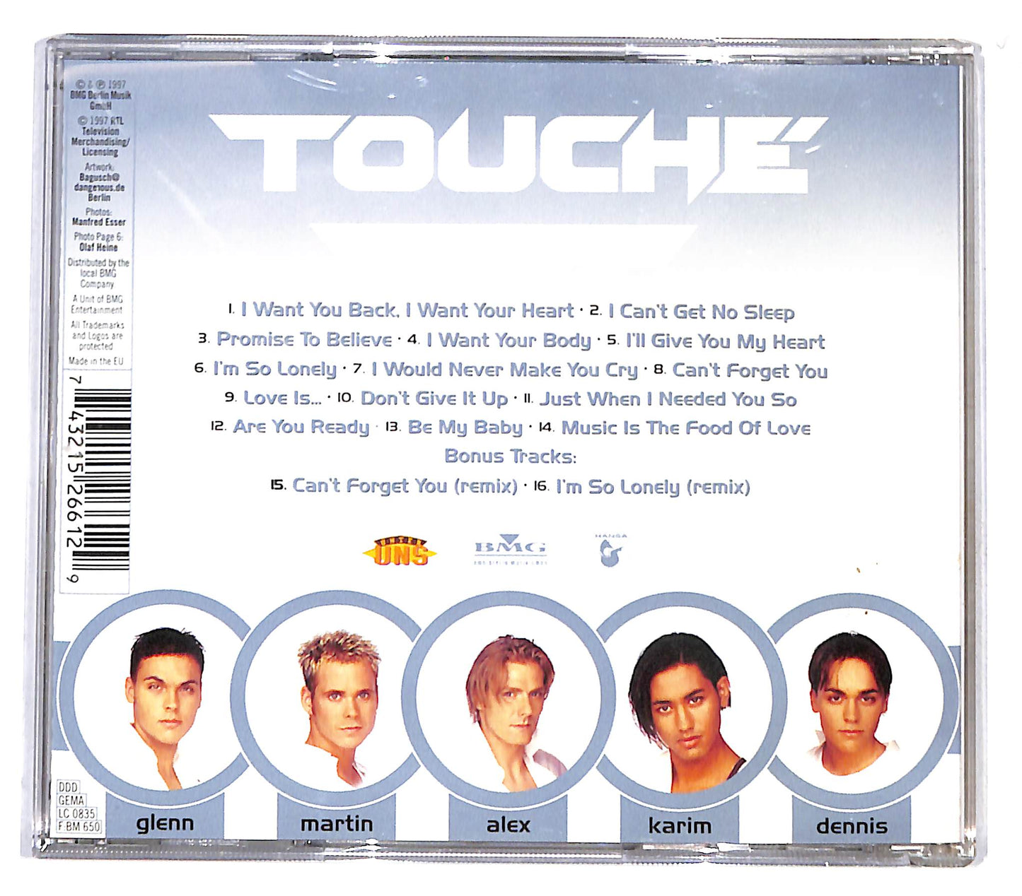 EBOND Touche - Part One CD CD136329