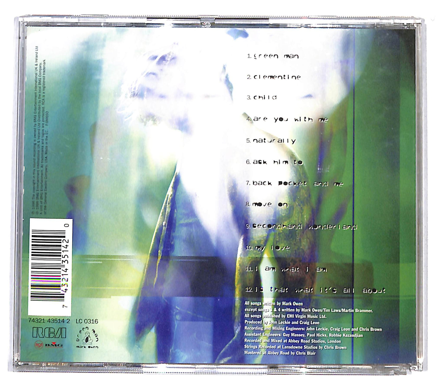EBOND Mark Owen - Green Man CD CD136330