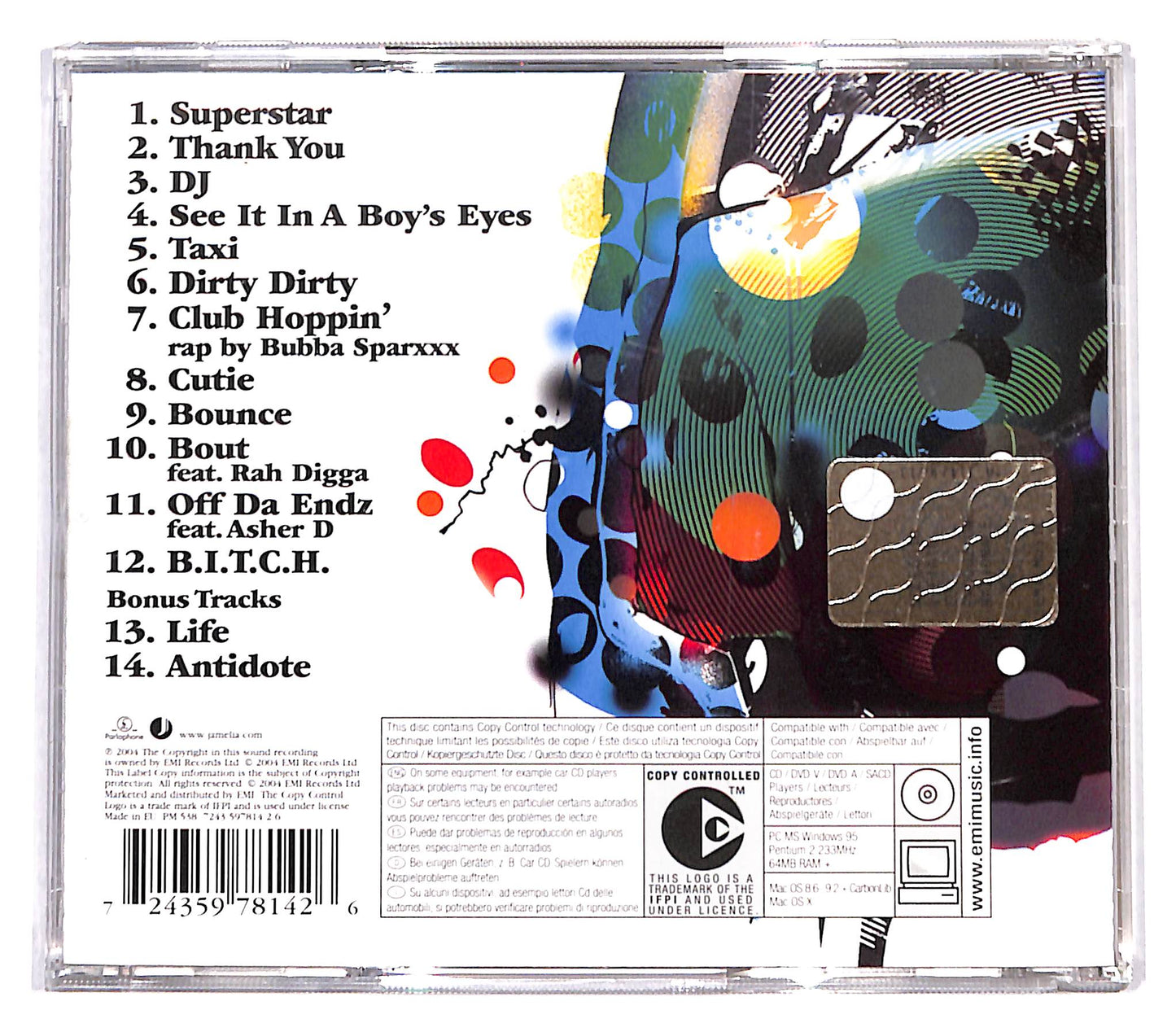 EBOND Jamelia - Thank You CD CD136345