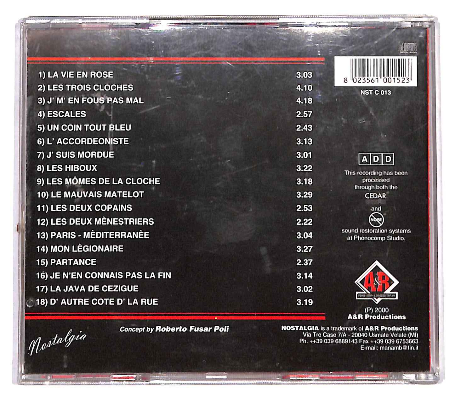 EBOND Edith Piaf - La Vie En Rose CD CD136347