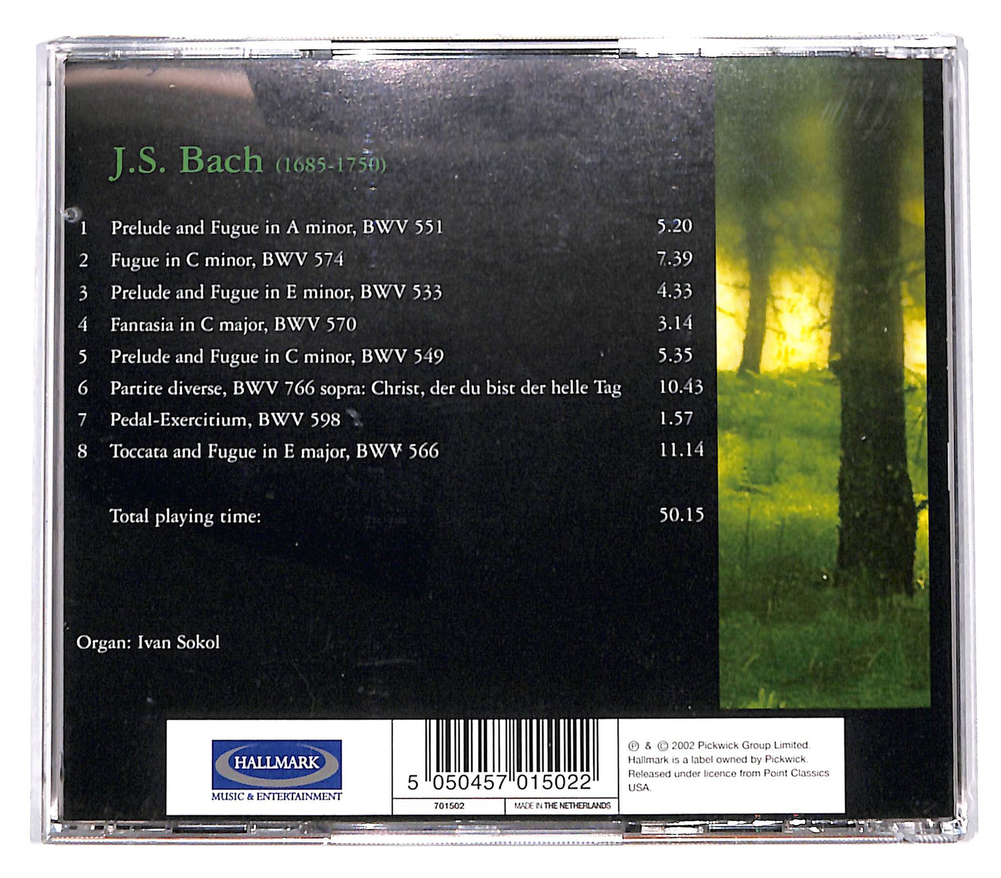 EBOND Bach - Famous Organ Works CD CD136352