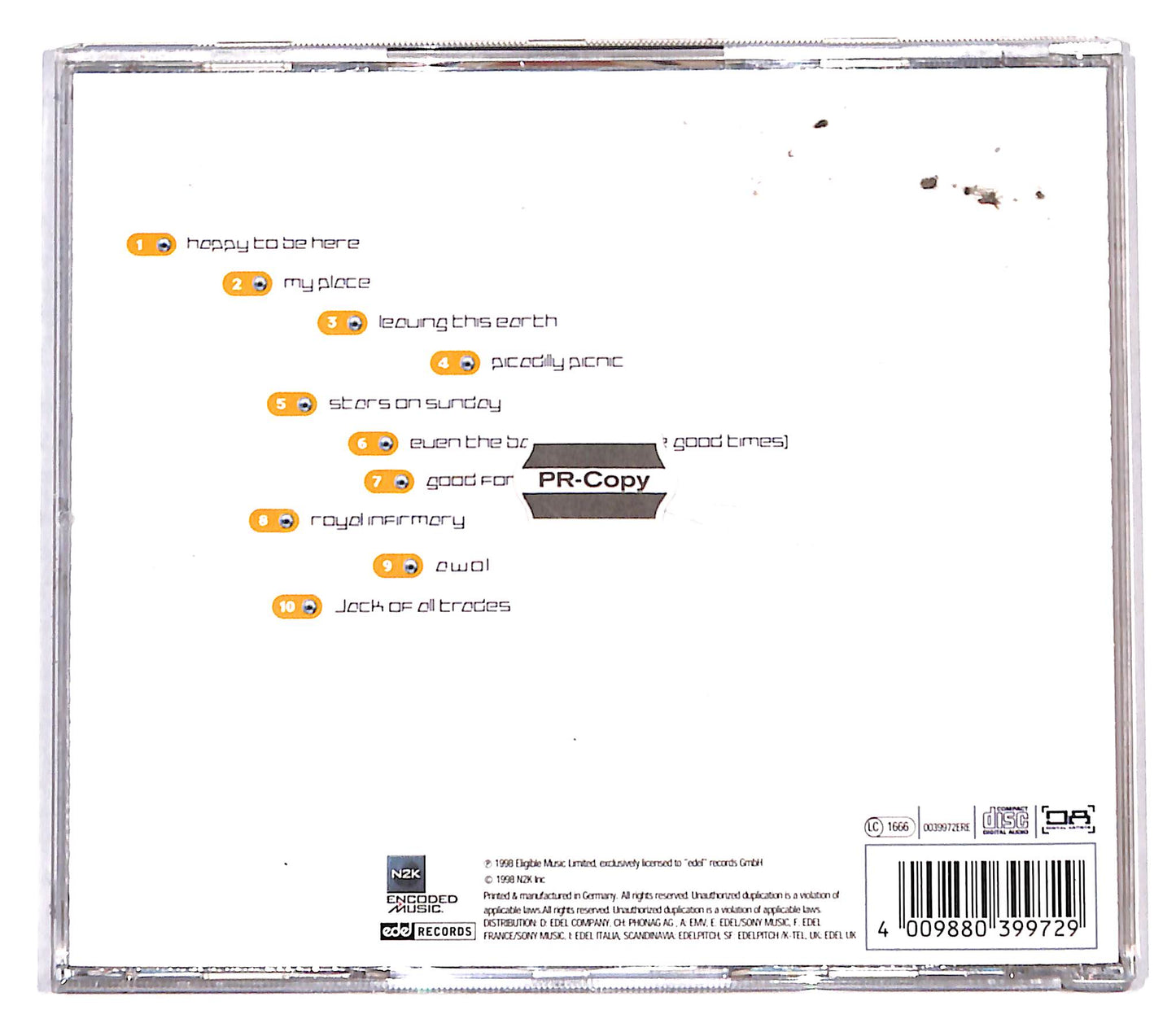 EBOND Dave Stewart - SlyFi CD CD136402