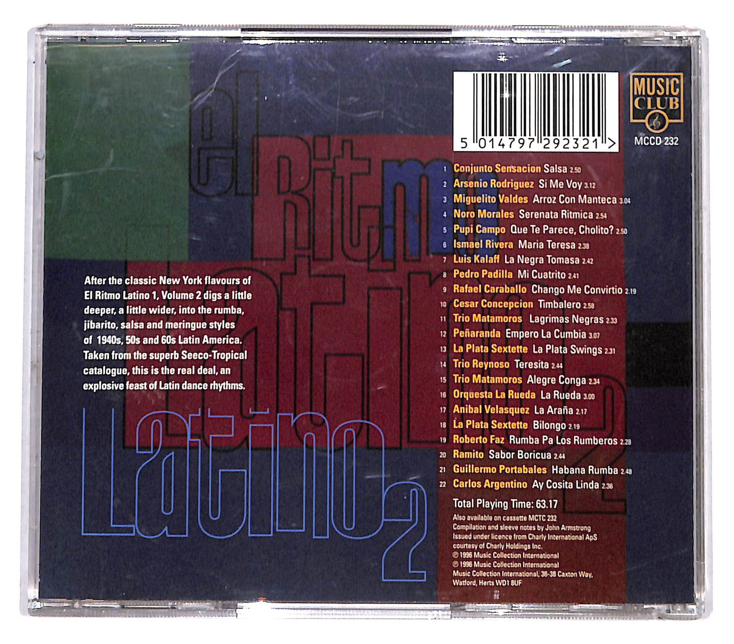 EBOND Various - El Ritmo Latino 2 CD CD136415