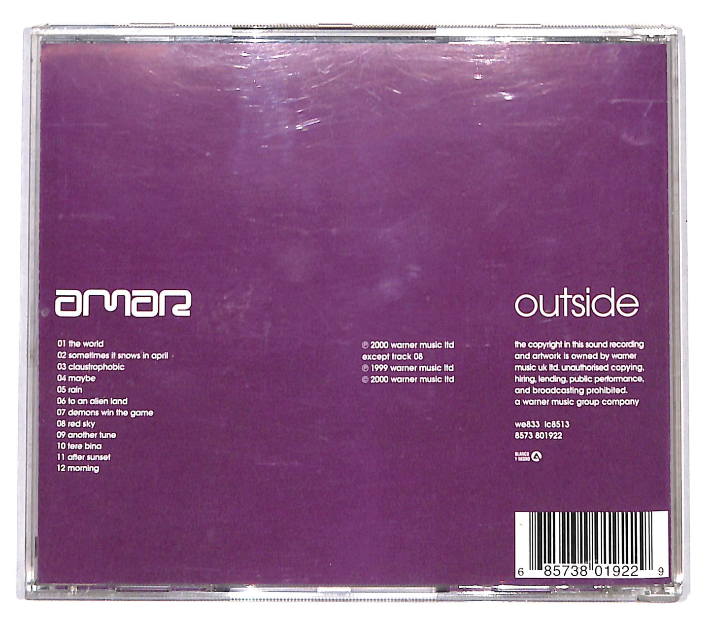 EBOND Amar - Outside CD CD136428