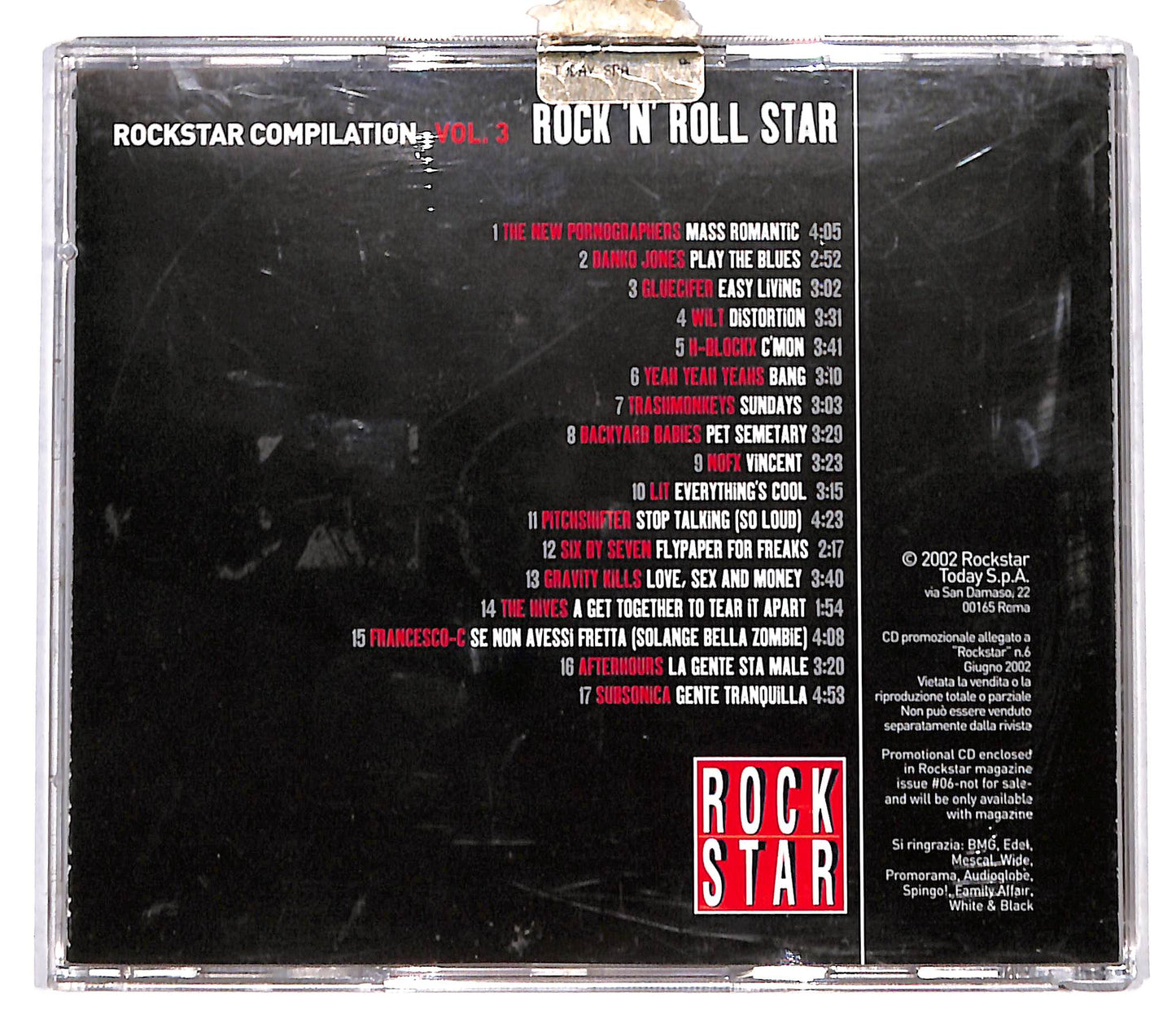 EBOND Various - Rockstar Compilation Volume 3 - Rock 'n' Roll Star CD CD136431