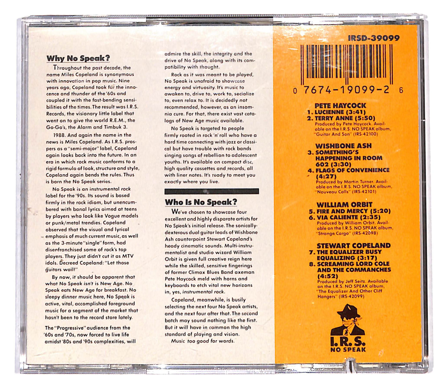 EBOND Various - Music Too Good For Words / A No Speak Sampler CD CD136439