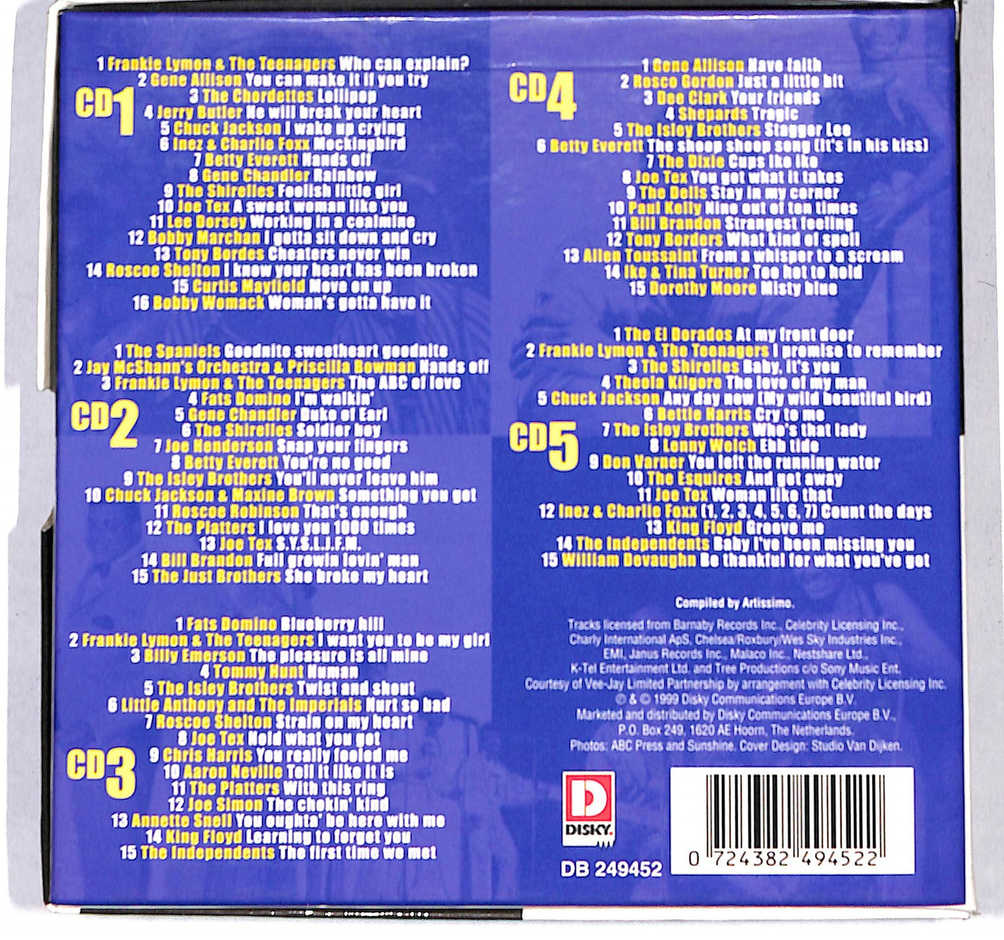 EBOND Various - History Of R&B ( cofanetto) CD CD136442