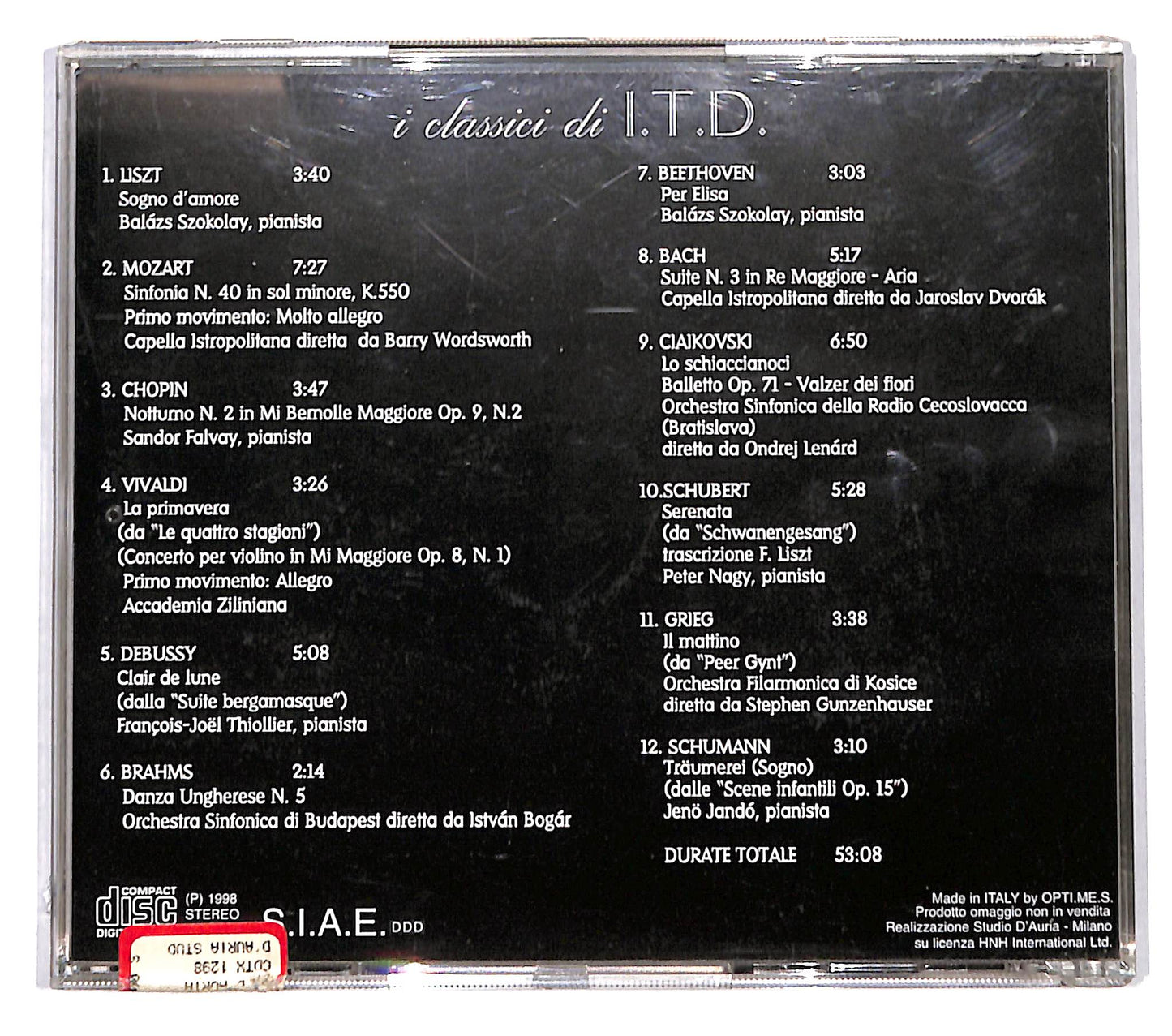 EBOND Various - i classici di I.T.D CD CD136443