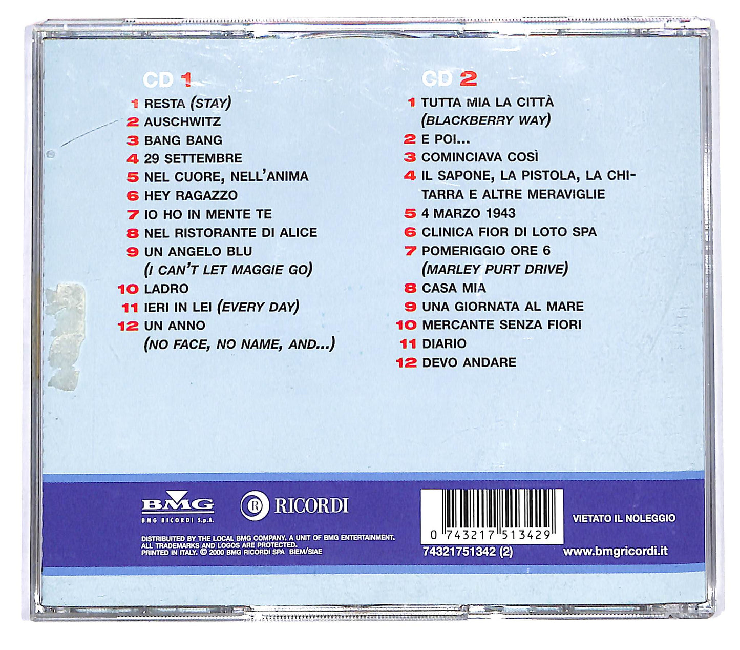 EBOND Equipe 84 - I Grandi Successi Originali CD CD136624