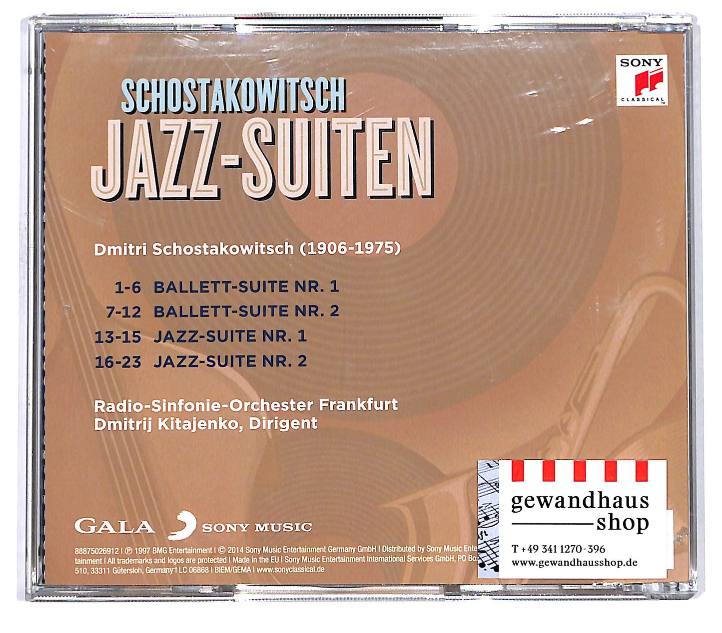 EBOND Dmitri Shostakovich - Jazz-Suiten CD CD136637
