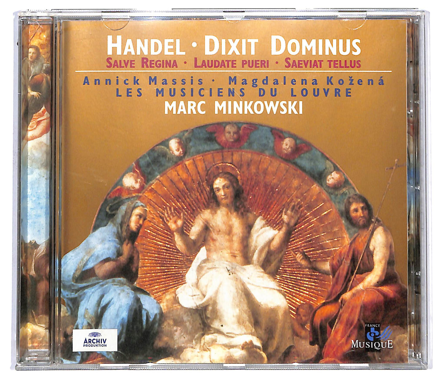 EBOND · Les Musiciens Du Louvre · Marc Minkowski - Dixit Dominus / Salve Regina / Laudate Pueri / Saeviat Tellus CD CD136643